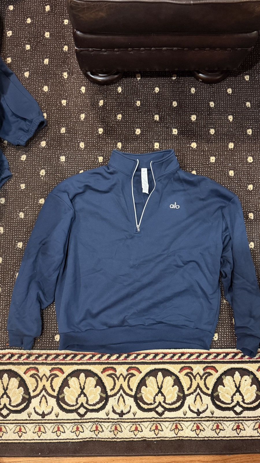 Alo Accolade 1/4 Zip Pullover Size US L / EU 52-54 / 3 - 1 Thumbnail