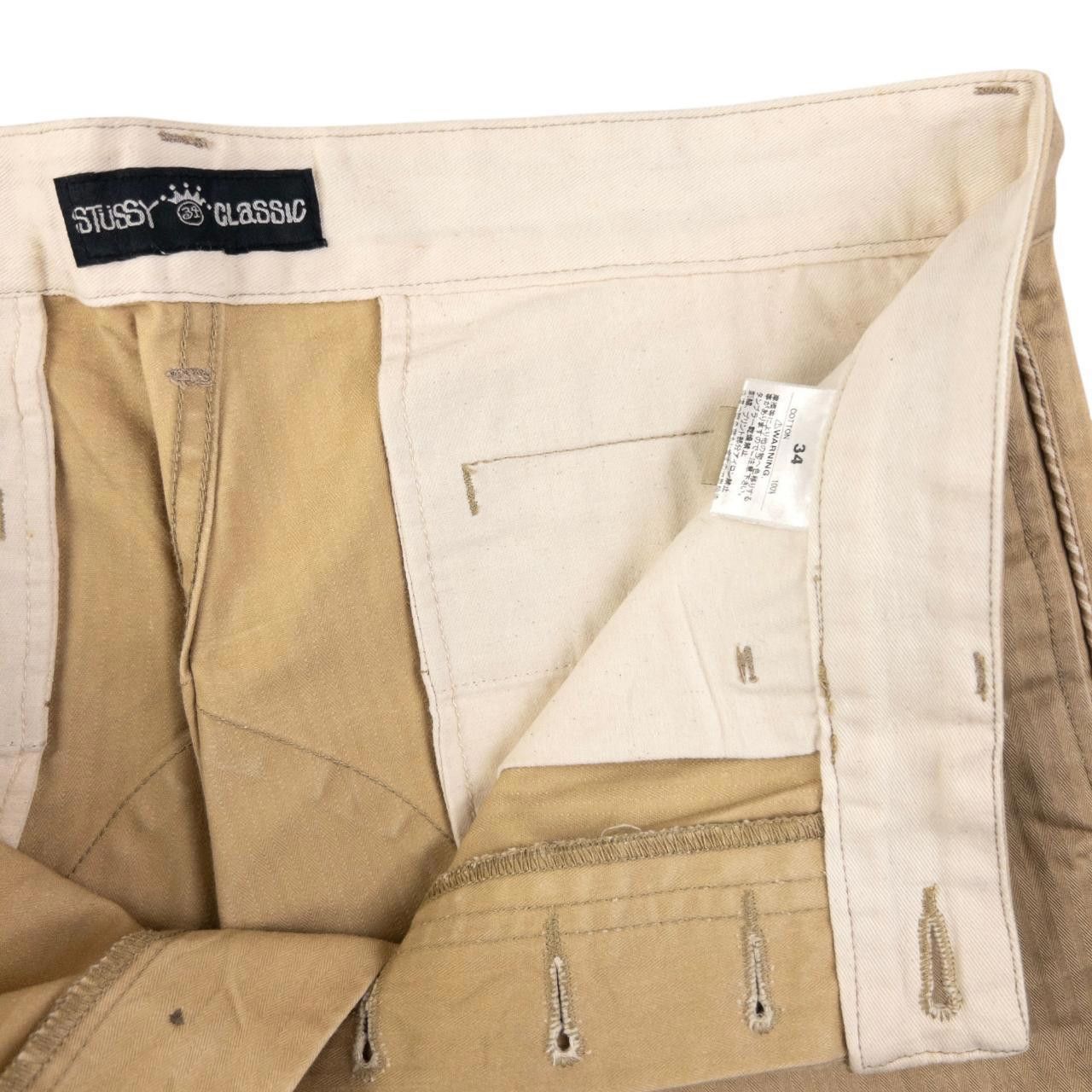 Stussy Vintage Stussy Striped Trousers Size W34 Size US 34 / EU 50 - 5 Thumbnail