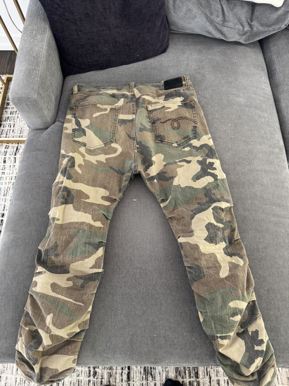 R13 R13 Stack Camo Denim Size US 36 / EU 52 - 2 Thumbnail
