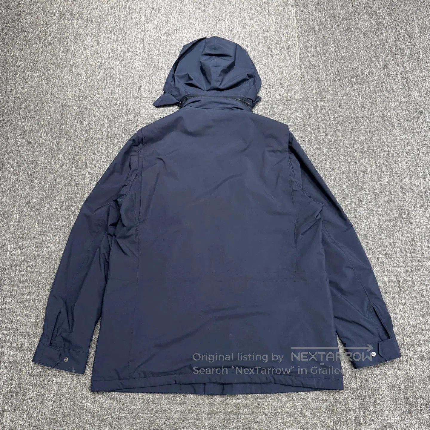 Loro Piana Blue Hooded Jacket with Multiple Pockets - Size M. Size US M / EU 48-50 / 2 - 6 Thumbnail