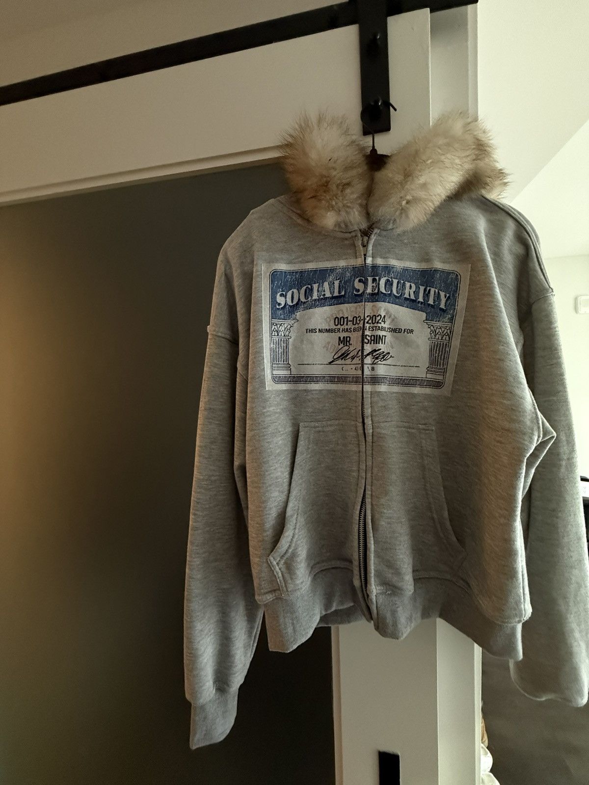 Other Social security furr hoodie Size US S / EU 44-46 / 1 - 1 Thumbnail