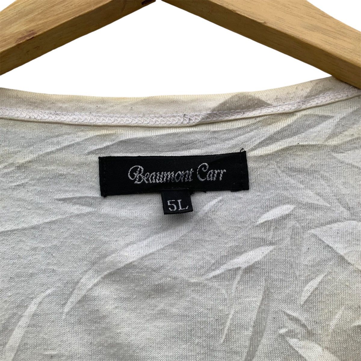 If Six Was Nine × Japanese Brand × Le Grande Bleu (L.G.B.) Beaumont carr poem shirt Size US XL / EU 56 / 4 - 5 Thumbnail