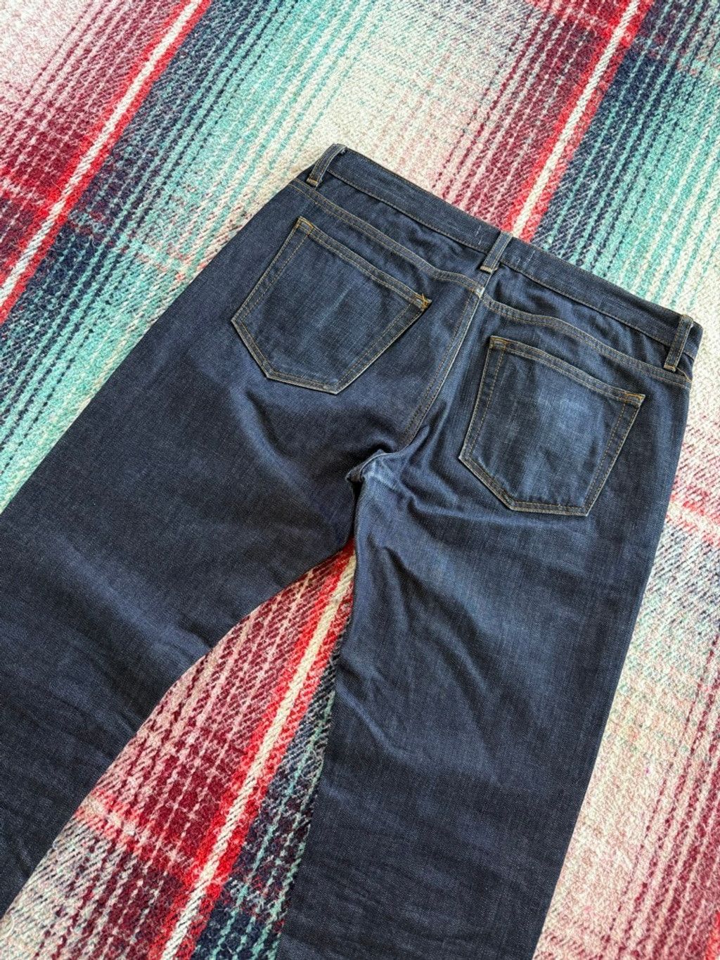 Sandro Sandro Slim Straight Dark Wash Jeans Waist 31 Size US 31 - 5 Thumbnail