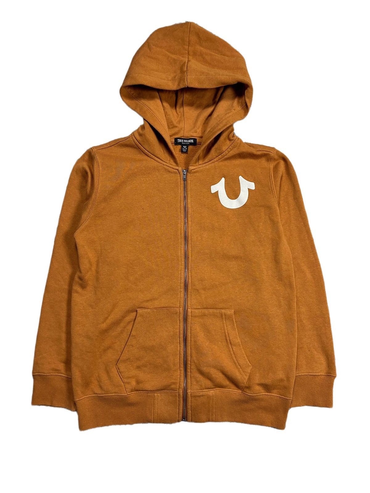 True Religion True Religion vintage orange zip hoodie big logo Y2K Size US S / EU 44-46 / 1 - 6 Thumbnail