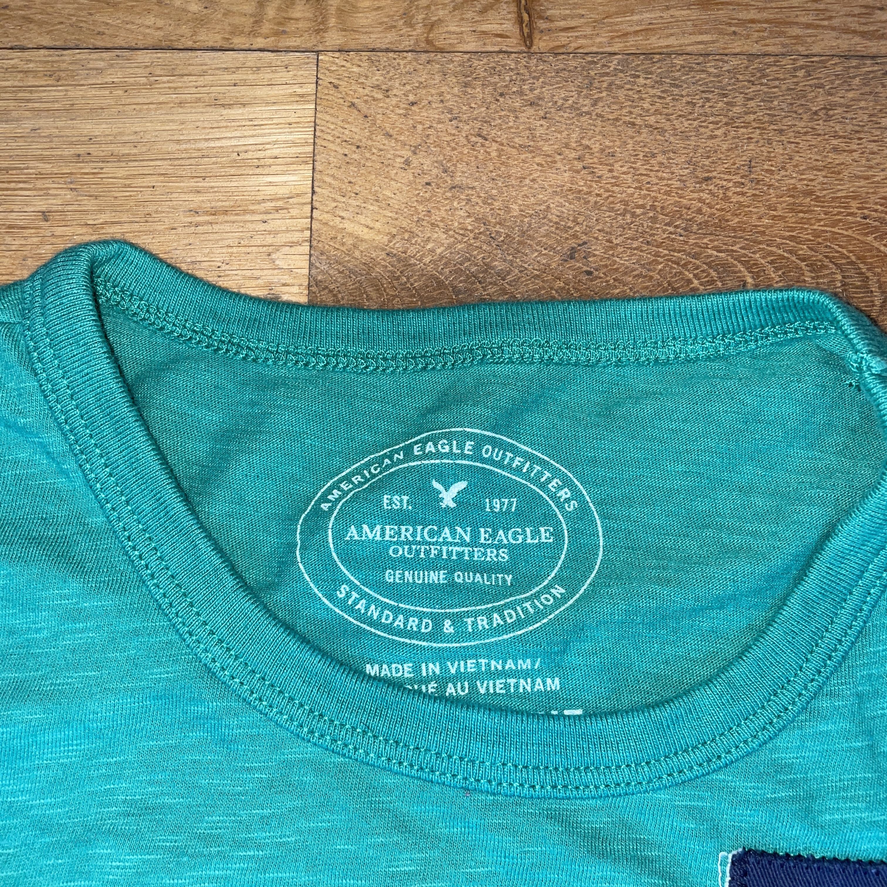American Eagle Outfitters American Eagle Men's Fashion T-shirt Athletic Fit Size S Size US S / EU 44-46 / 1 - 2 Thumbnail