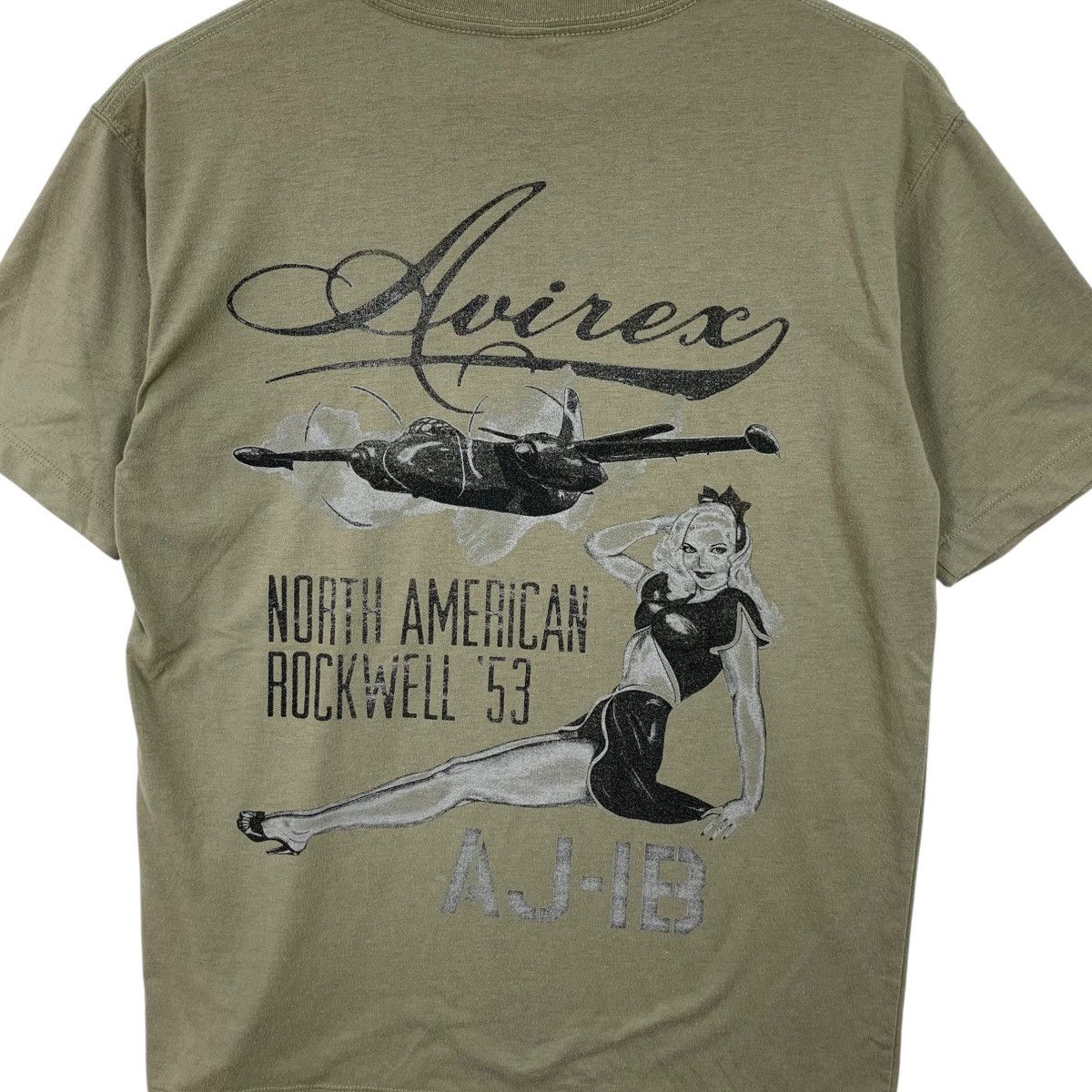 Avirex Vintage AVIREX USA AIR FORCE North America Rockwell Tee Size US M / EU 48-50 / 2 - 6 Thumbnail