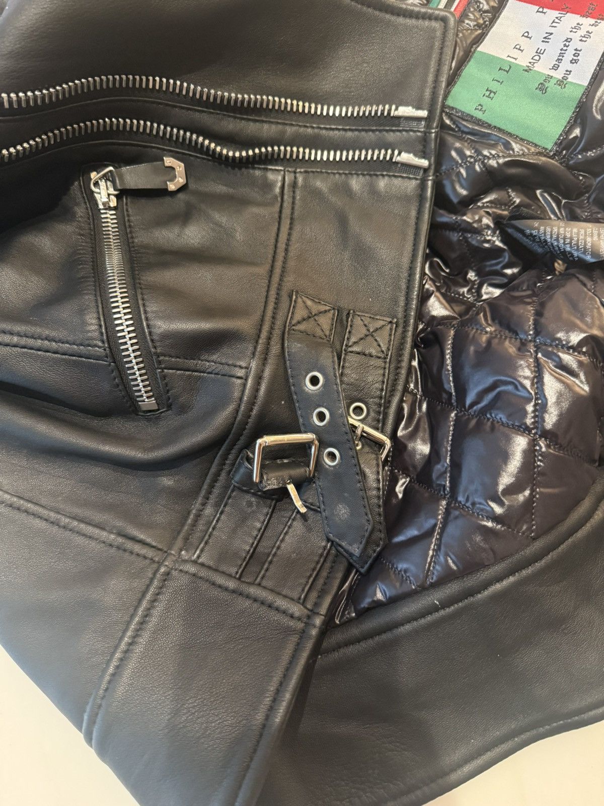 Philipp Plein Leather Phillip Plein Jacket Size US L / EU 52-54 / 3 - 7 Thumbnail