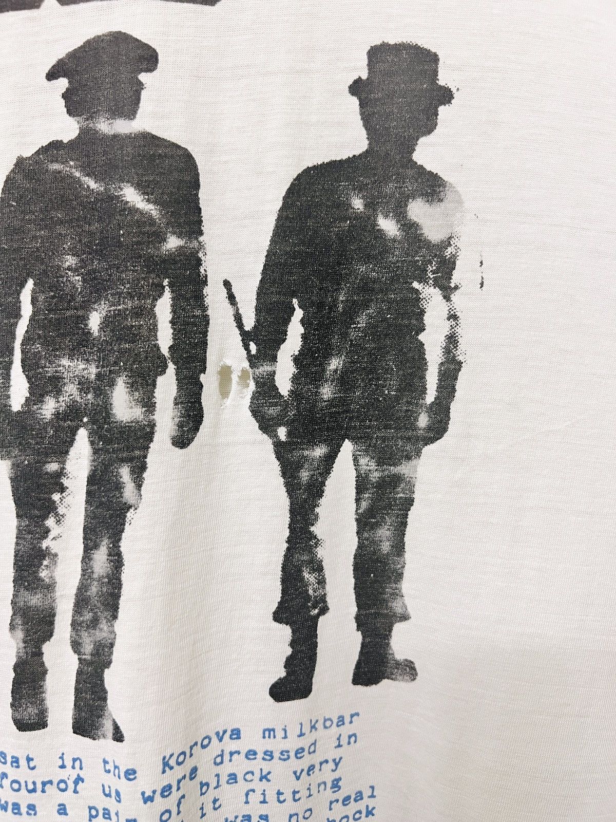 Vintage Vintage Original 70s/80s Clockwork Orange Movie Promo Shirt Size US XL / EU 56 / 4 - 7 Thumbnail