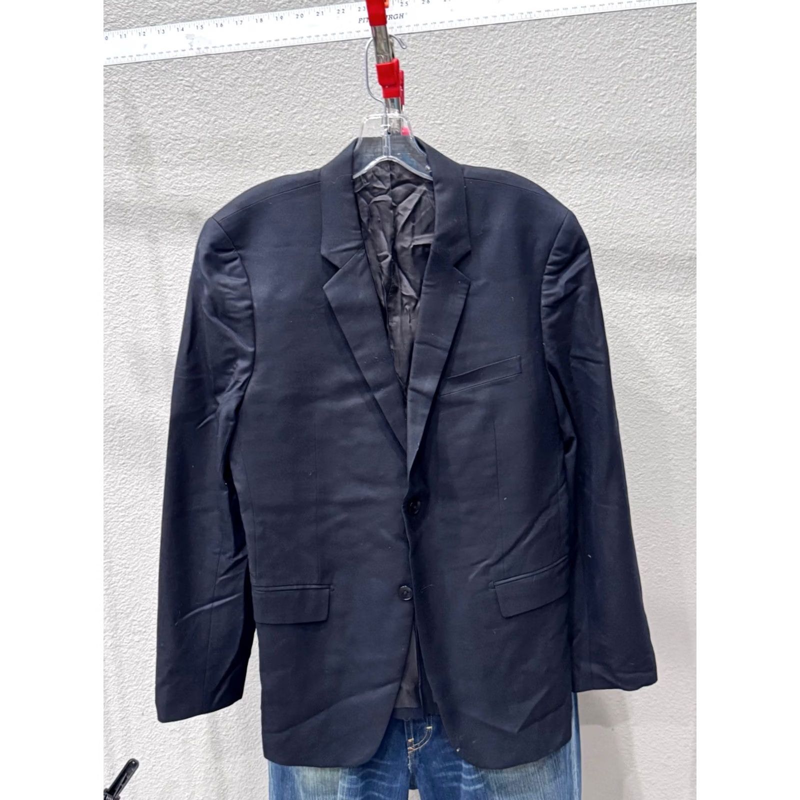 Theory Theory Black Wool JACKET COAT 40 R Blazer Mens Adult Regular XS? Size 40R - 2 Thumbnail