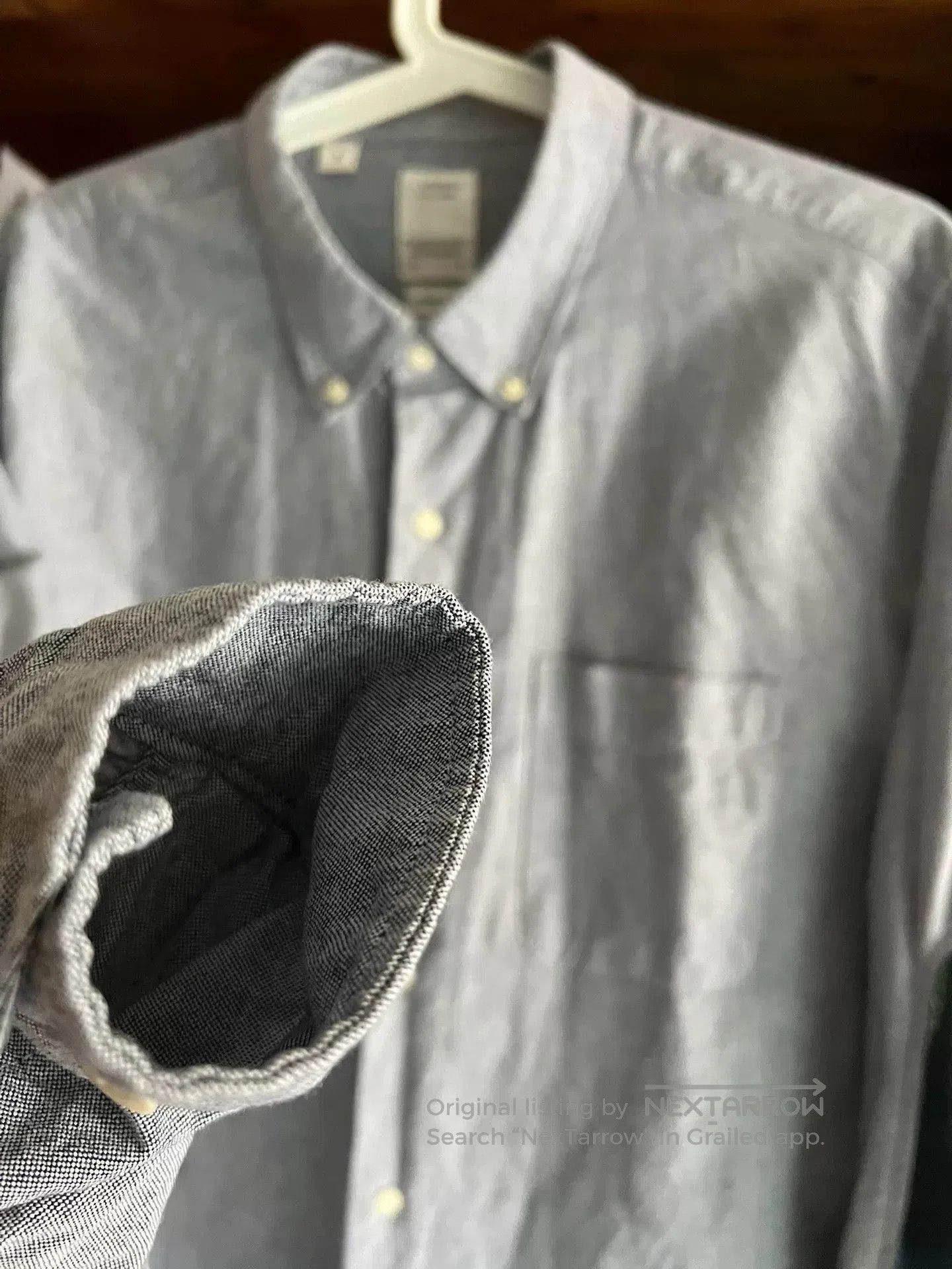 Visvim visvim gray cotton drop sleeve shirt. Size US M / EU 48-50 / 2 - 4 Thumbnail