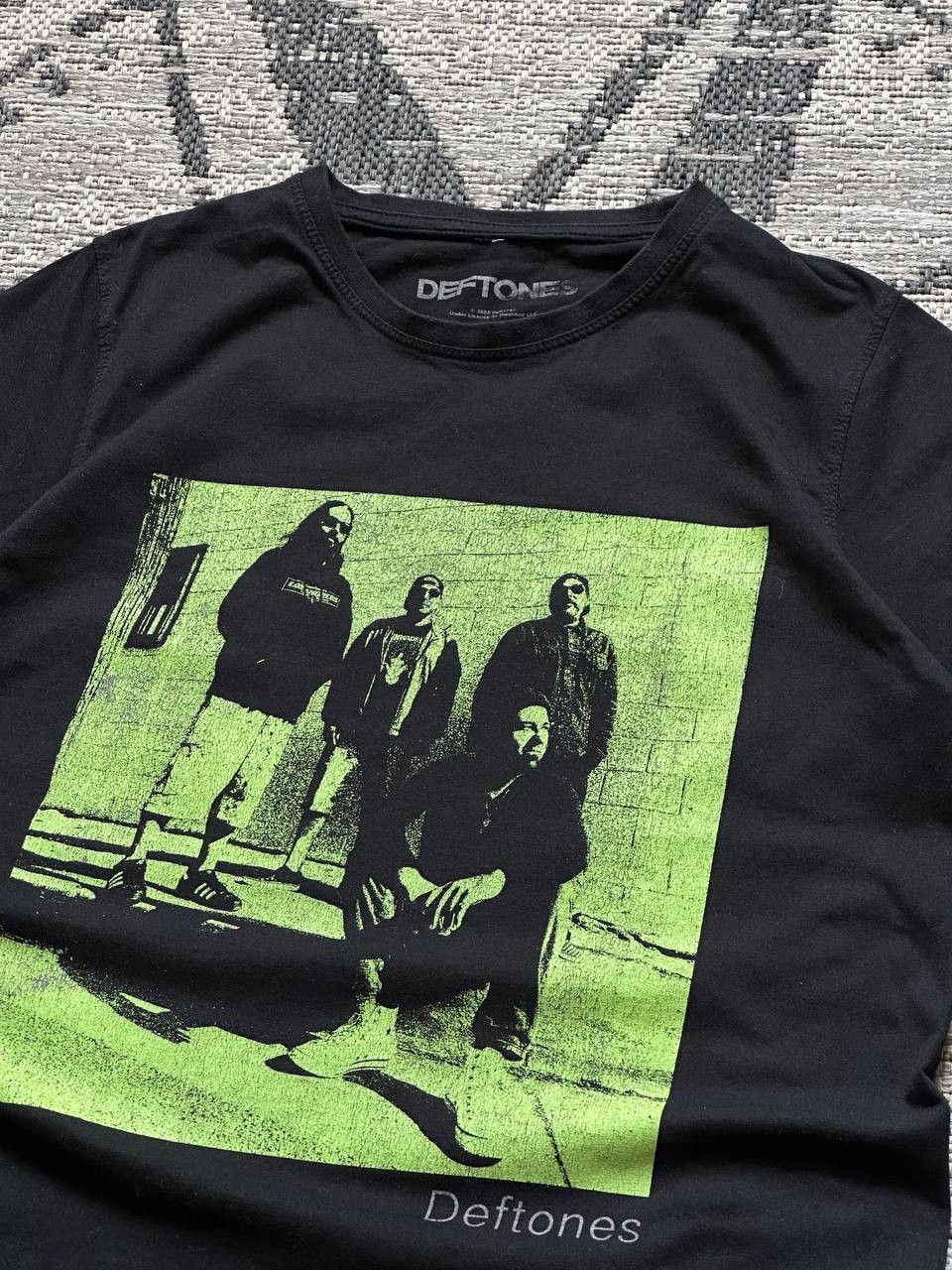 Band Tees DEFTONES Green Photo Around The Fur T Shirt Size US M / EU 48-50 / 2 - 4 Thumbnail