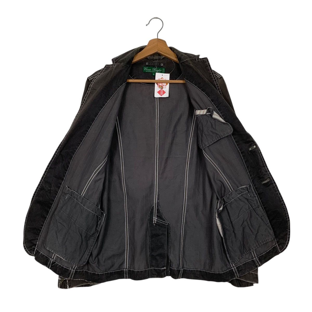 Japanese Brand Create Barefoot Casual Jacket Size US S / EU 44-46 / 1 - 11 Thumbnail
