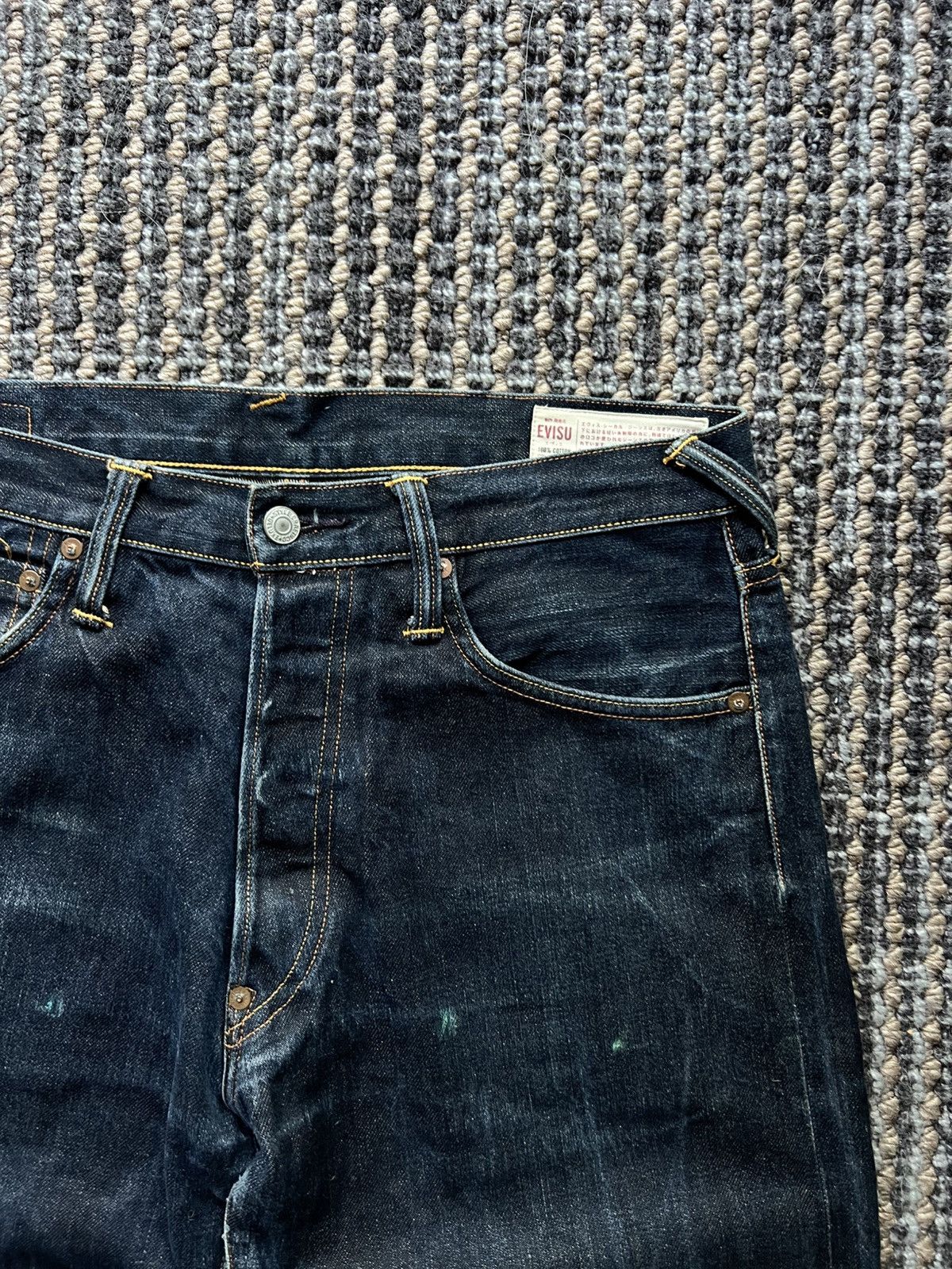Evisu Evisu Patchwork Rare Selvedge Baggy Jeans Y2K Size US 32 / EU 48 - 6 Thumbnail