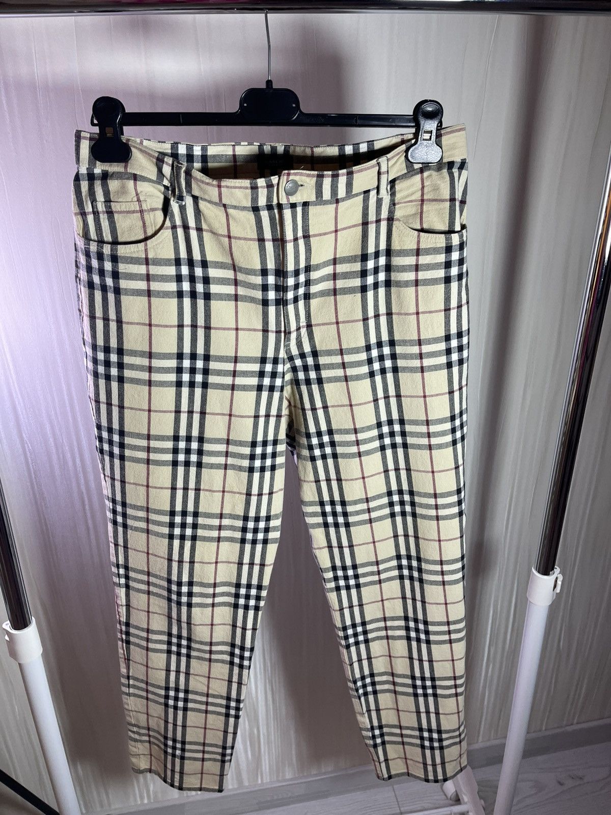 Burberry burberry london cotton pants Size 32" / US 10 / IT 46 - 4 Thumbnail