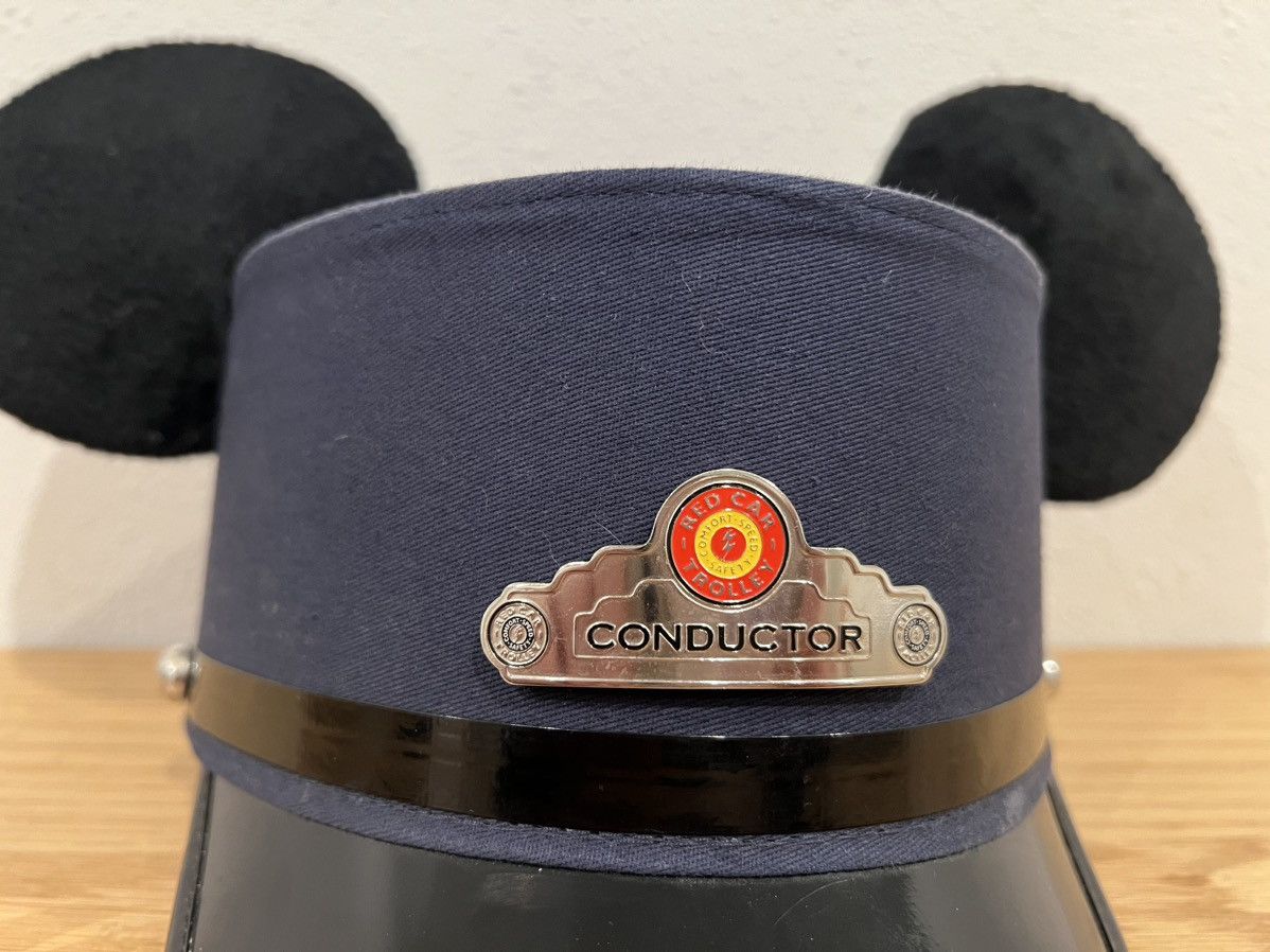Disney × Vintage Vintage Disney Red Car Trolley Conductor Hat Size ONE SIZE - 2 Thumbnail