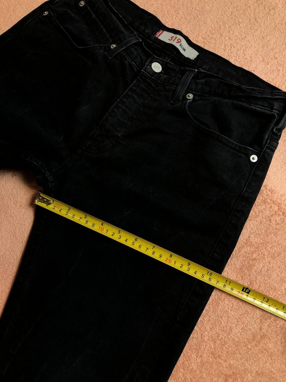 Levi's Vintage Levi's 519 Jeans Straight Leg Dark Wash Denim JEANS Size US 32 / EU 48 - 13 Thumbnail