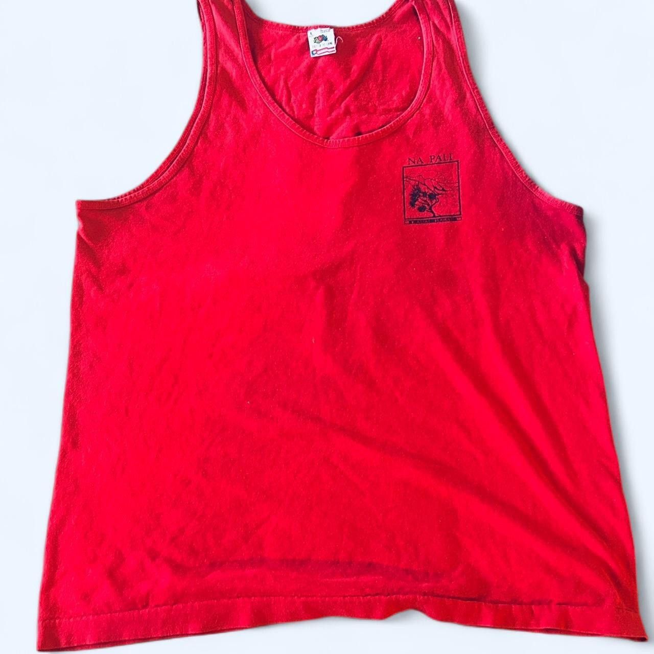 Vintage Vintage ‘80s Kauai Hawaii Tank Top - Large Size US L / EU 52-54 / 3 - 2 Thumbnail