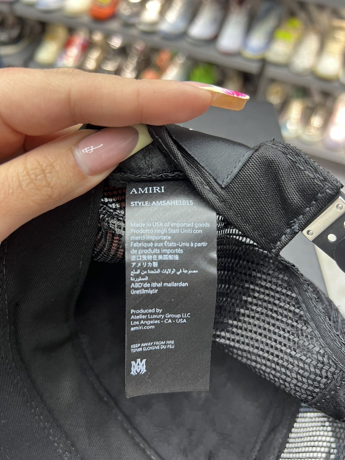 Amiri Amiri Hollywood Trucker Hat Size ONE SIZE - 11 Thumbnail