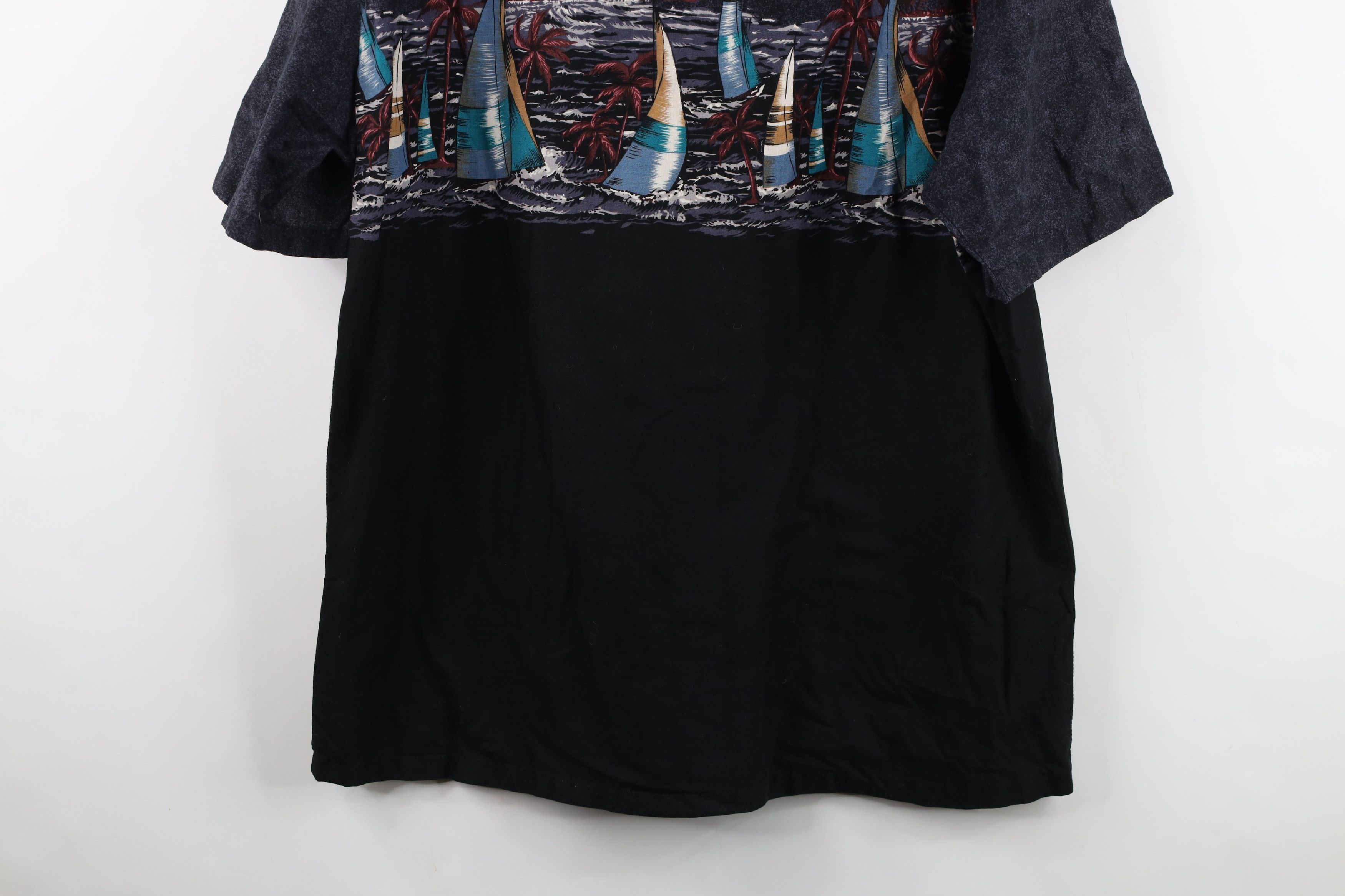 Vintage Vintage 90s Streetwear Camp Collar Sailboat Button Shirt USA Size US L / EU 52-54 / 3 - 11 Thumbnail