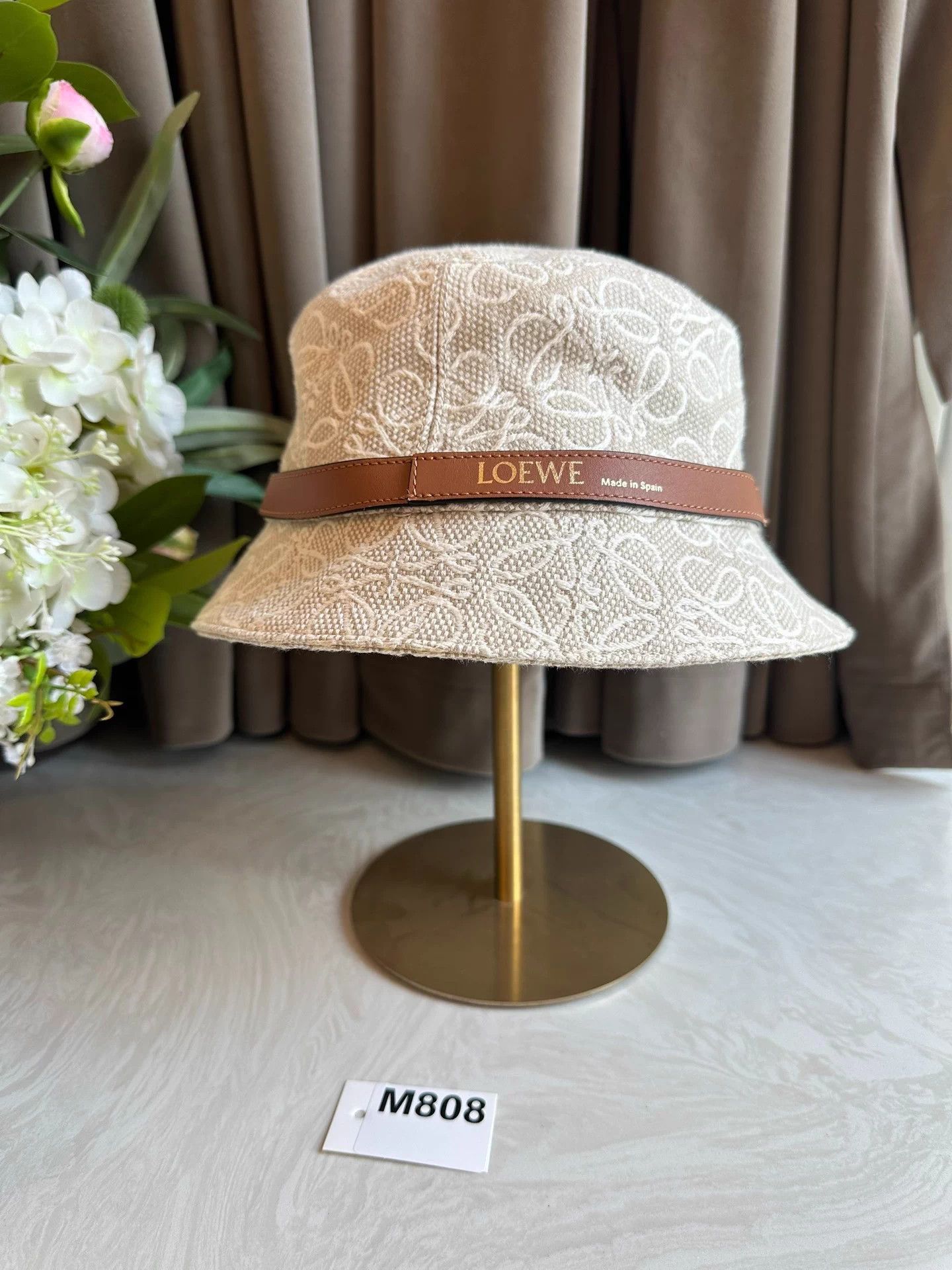 Loewe LOEWE Classic Logo Fisherman Hat 57cm M808 Size ONE SIZE - 1 Thumbnail