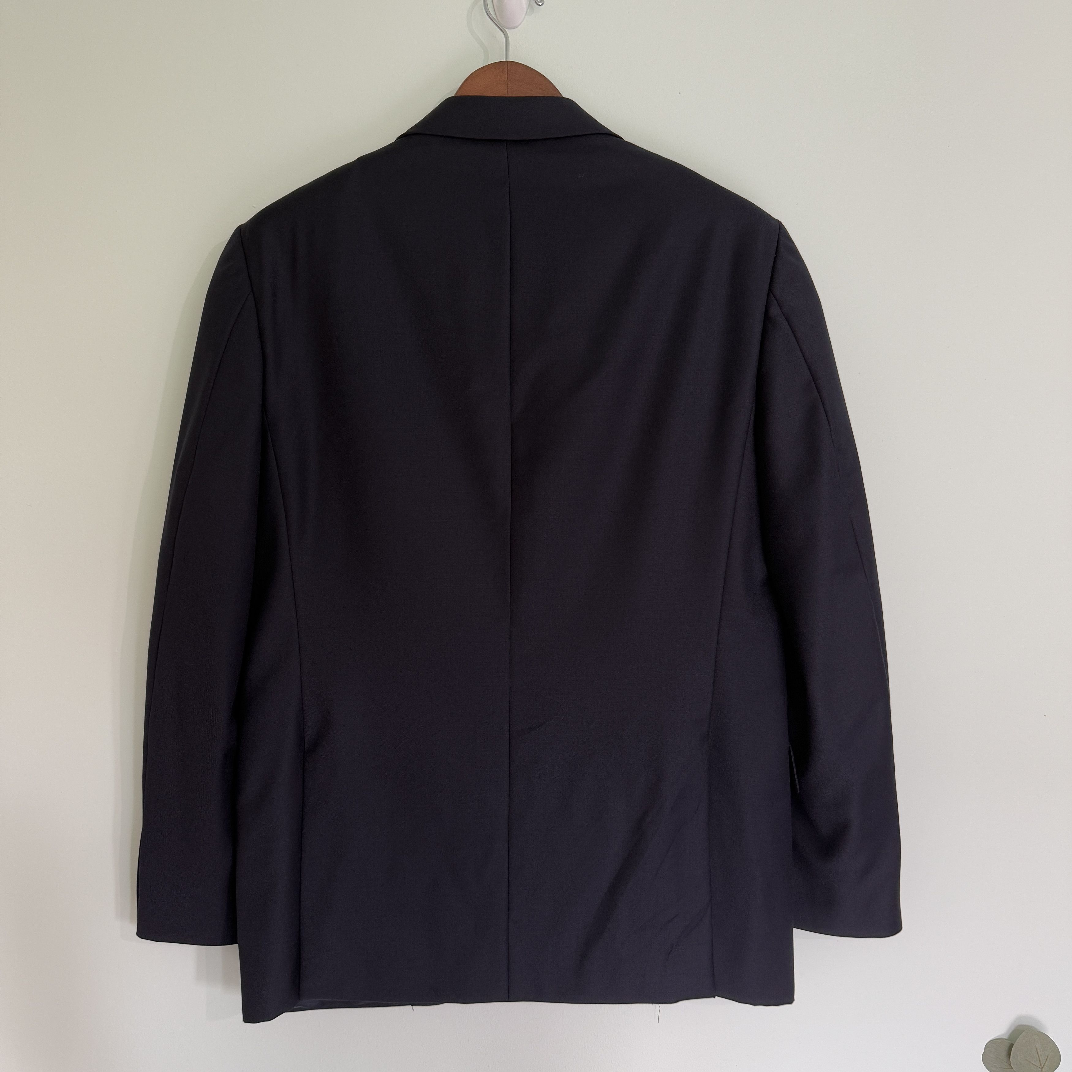 Joseph Abboud Joseph Abboud Navy Blazer 40R Super 120s Wool USA Size 40R - 2 Thumbnail
