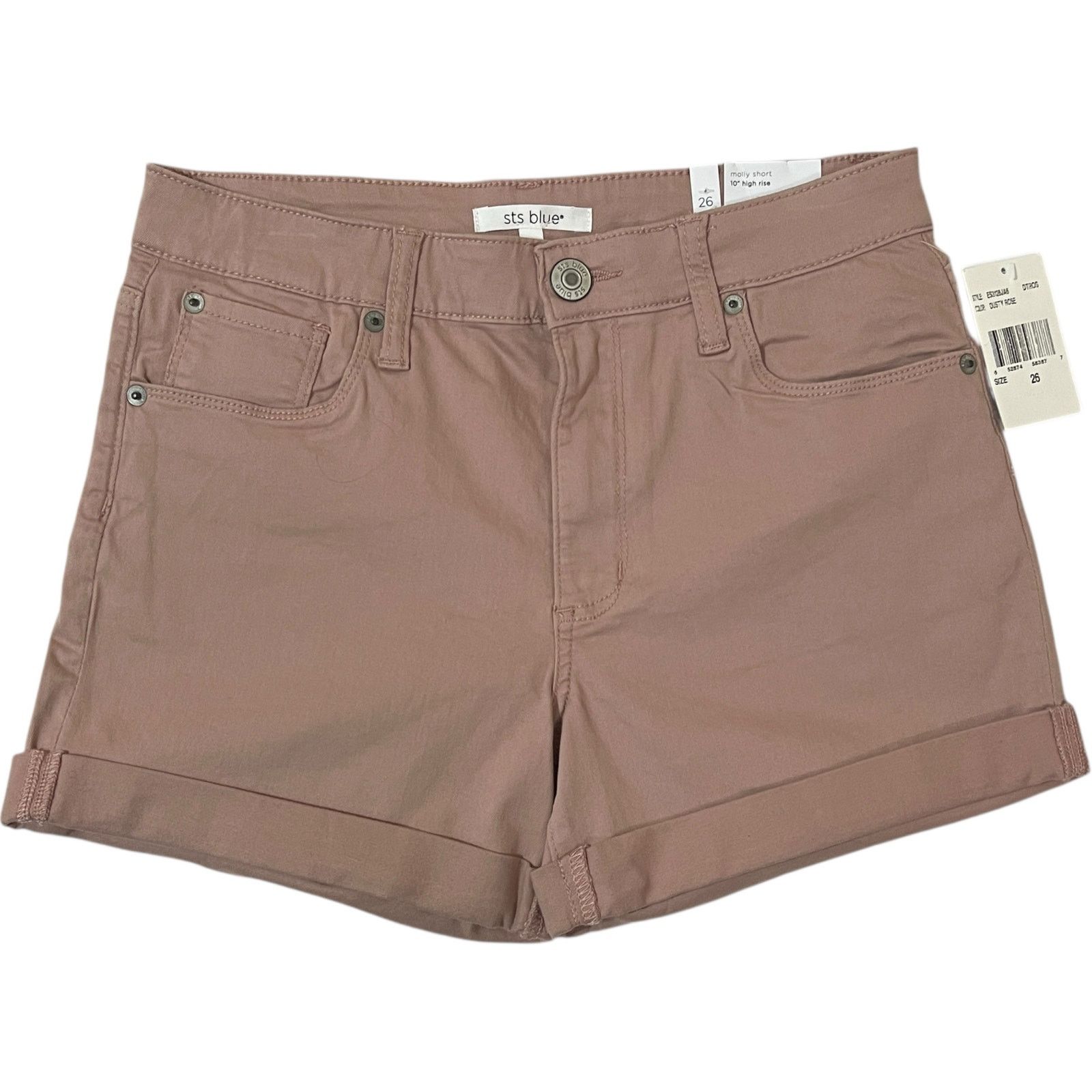 Other Molly 10" High Rise Shorts - Stitch Fix Rolled Cuff 5 Pocket Size 26" / US 2 / IT 38 - 1 Thumbnail