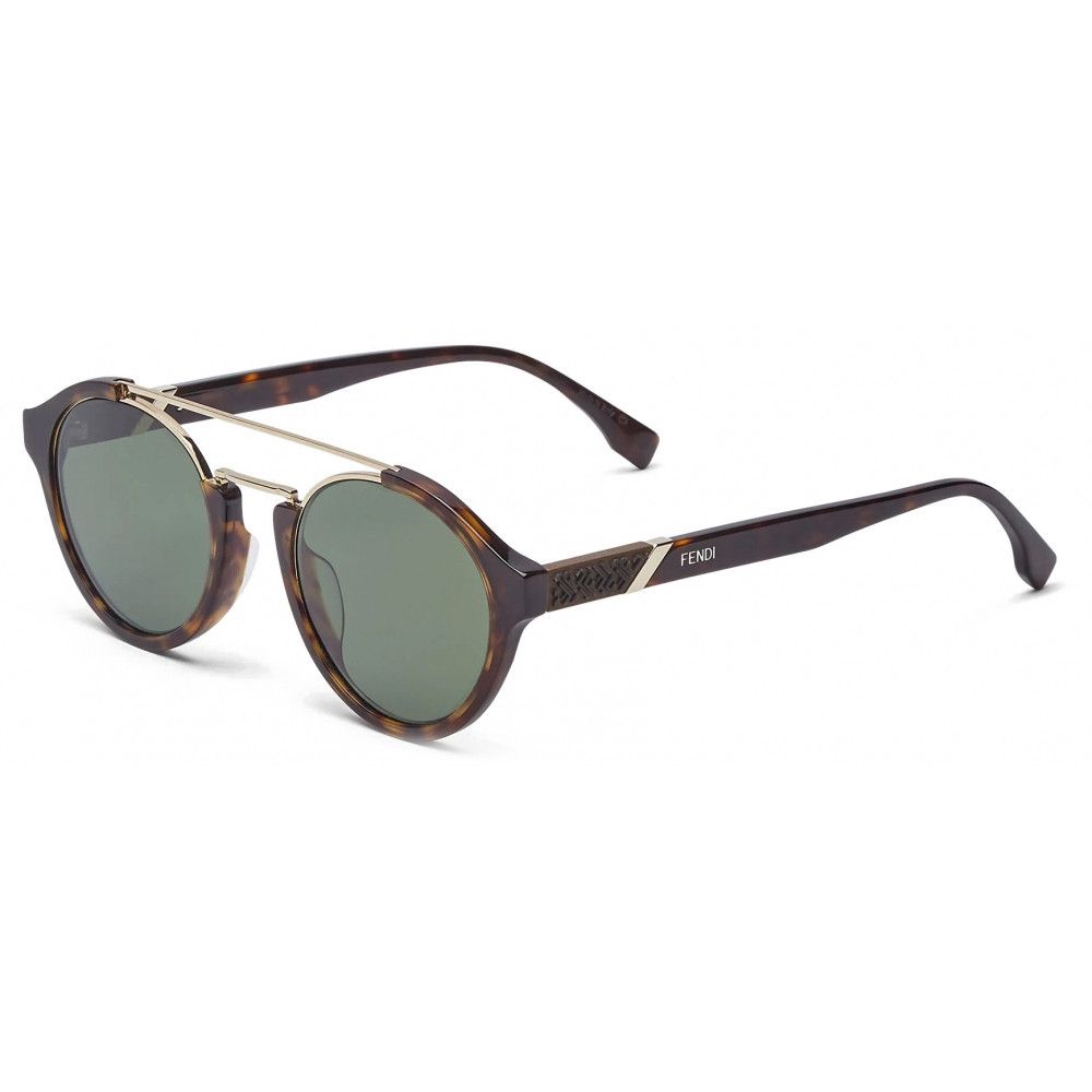 Fendi o1loc1c0824 Size: OS / Sunglasses in Black Brown Size ONE SIZE - 1 Thumbnail