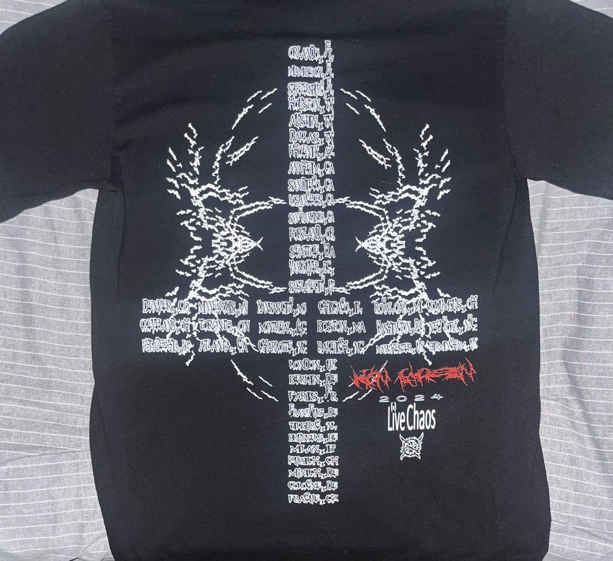 Band Tees × Ken Carson Ken Carson merch Size US S / EU 44-46 / 1 - 2 Thumbnail