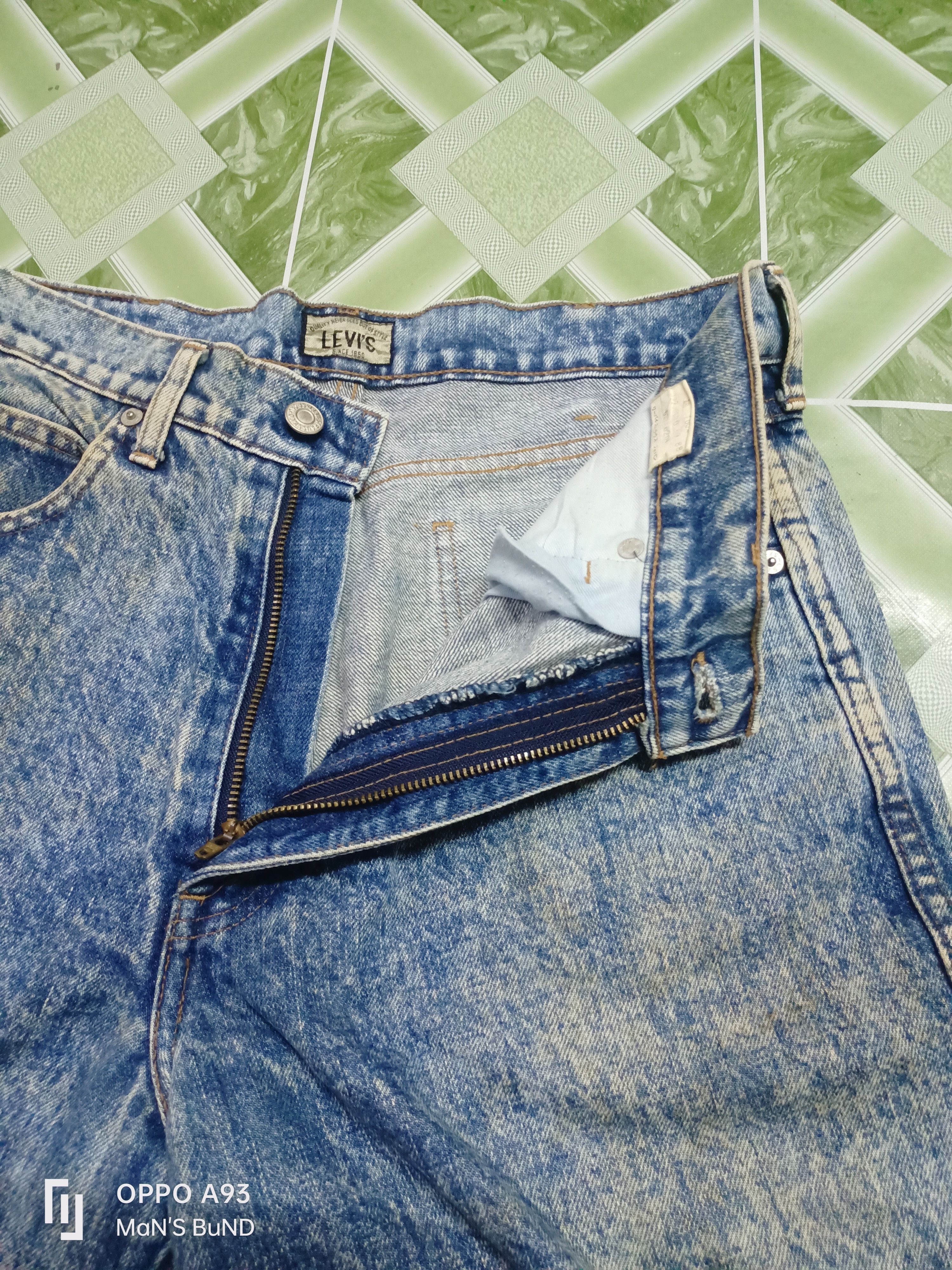 Levi's Vintage Clothing Distressed Levi's Acid Wash Size US 33 - 3 Thumbnail