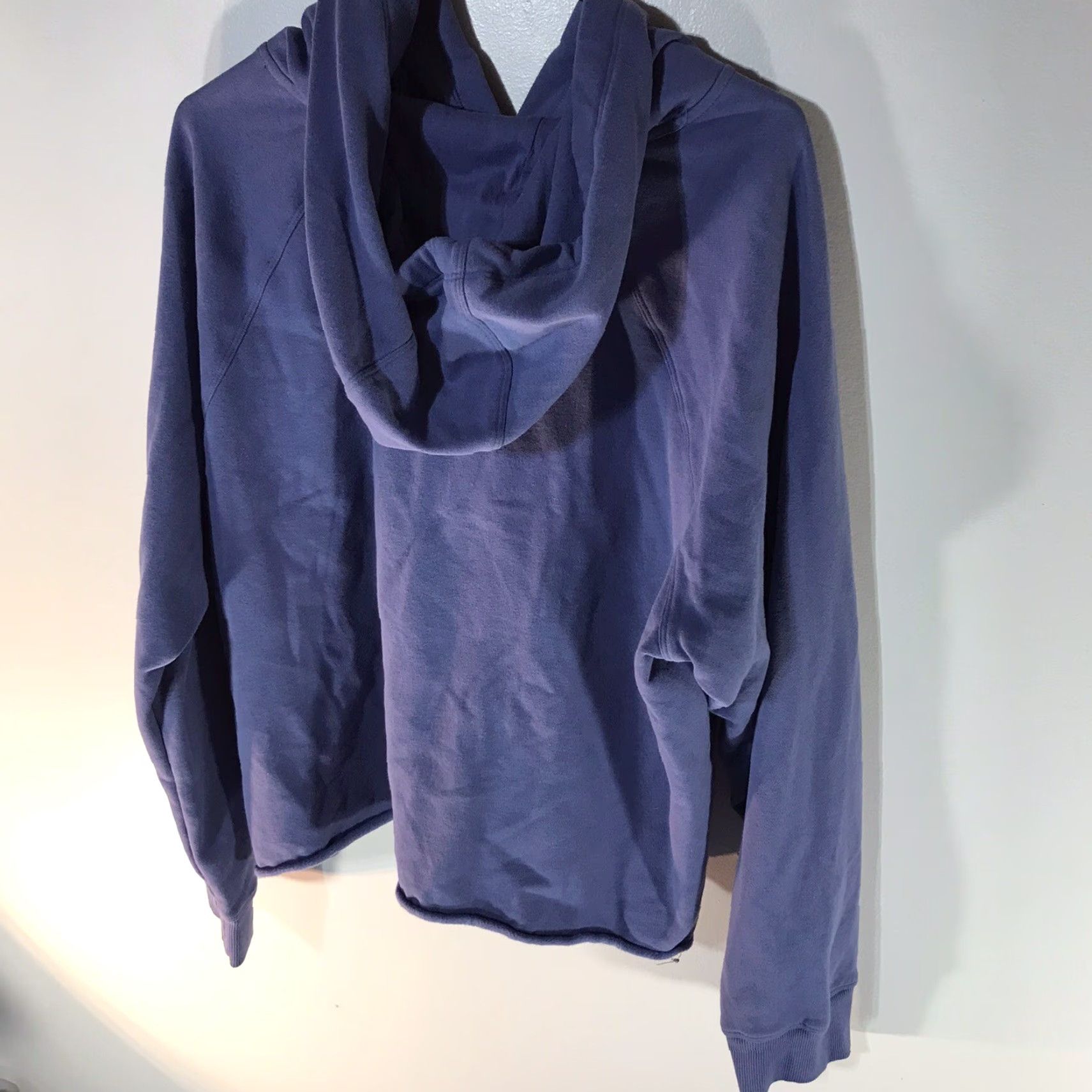 Calvin Klein VINTAGE Calvin Klein Hoodie Cropped Pullover Womens Plus 2X Blue Logo Casual Size XXL / US 16-18 / IT 52-54 - 2 Thumbnail