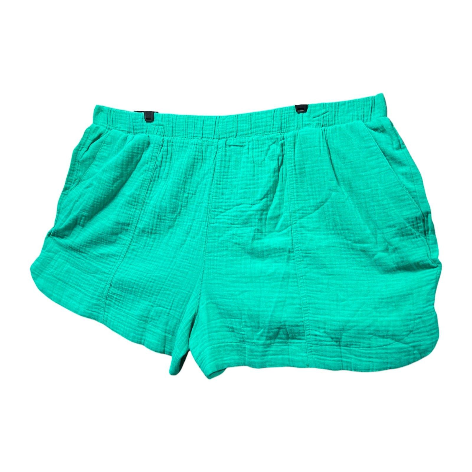Other Universal Thread - Women's High-Rise Pull-On Short - Green - Size 42" / US 20 - 14 Thumbnail
