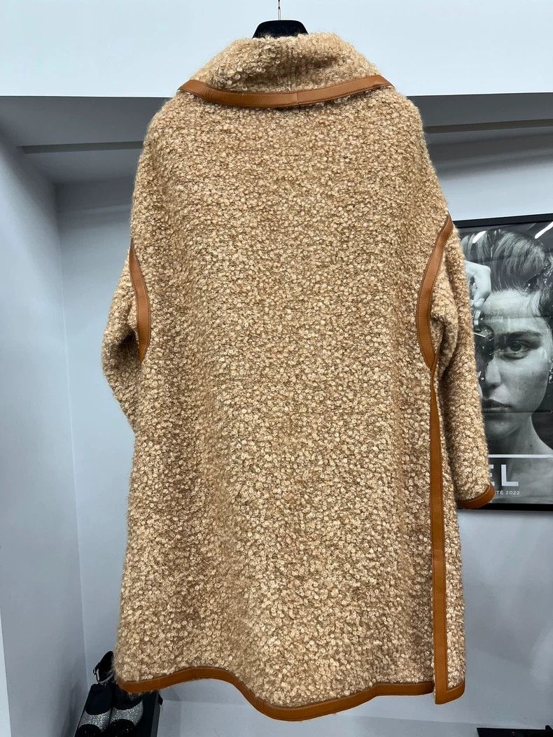 Loro Piana LORO PIANA Medium and long length cashmere blended horseha Size M / US 6-8 / IT 42-44 - 3 Thumbnail
