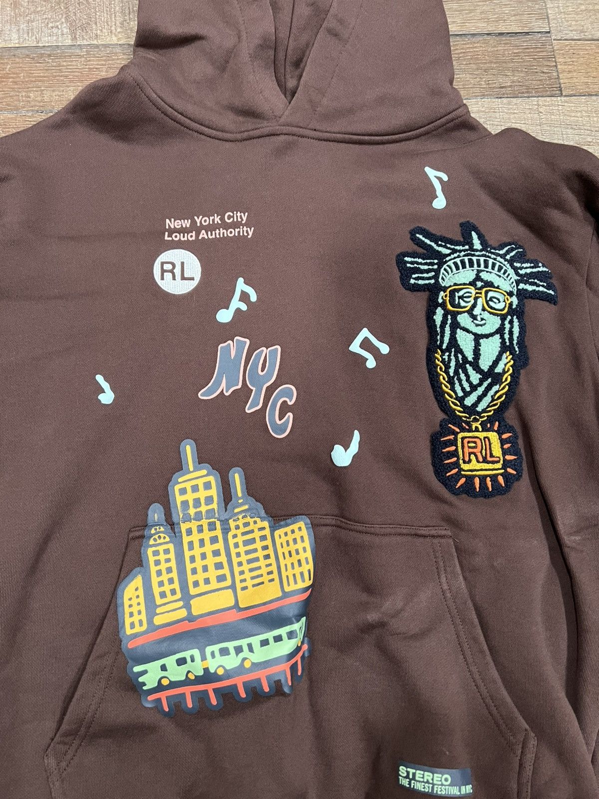 Rolling Loud Rolling Loud NYC 2021 Loud Authority Embroidered Hoodie Sz L Size US L / EU 52-54 / 3 - 6 Thumbnail