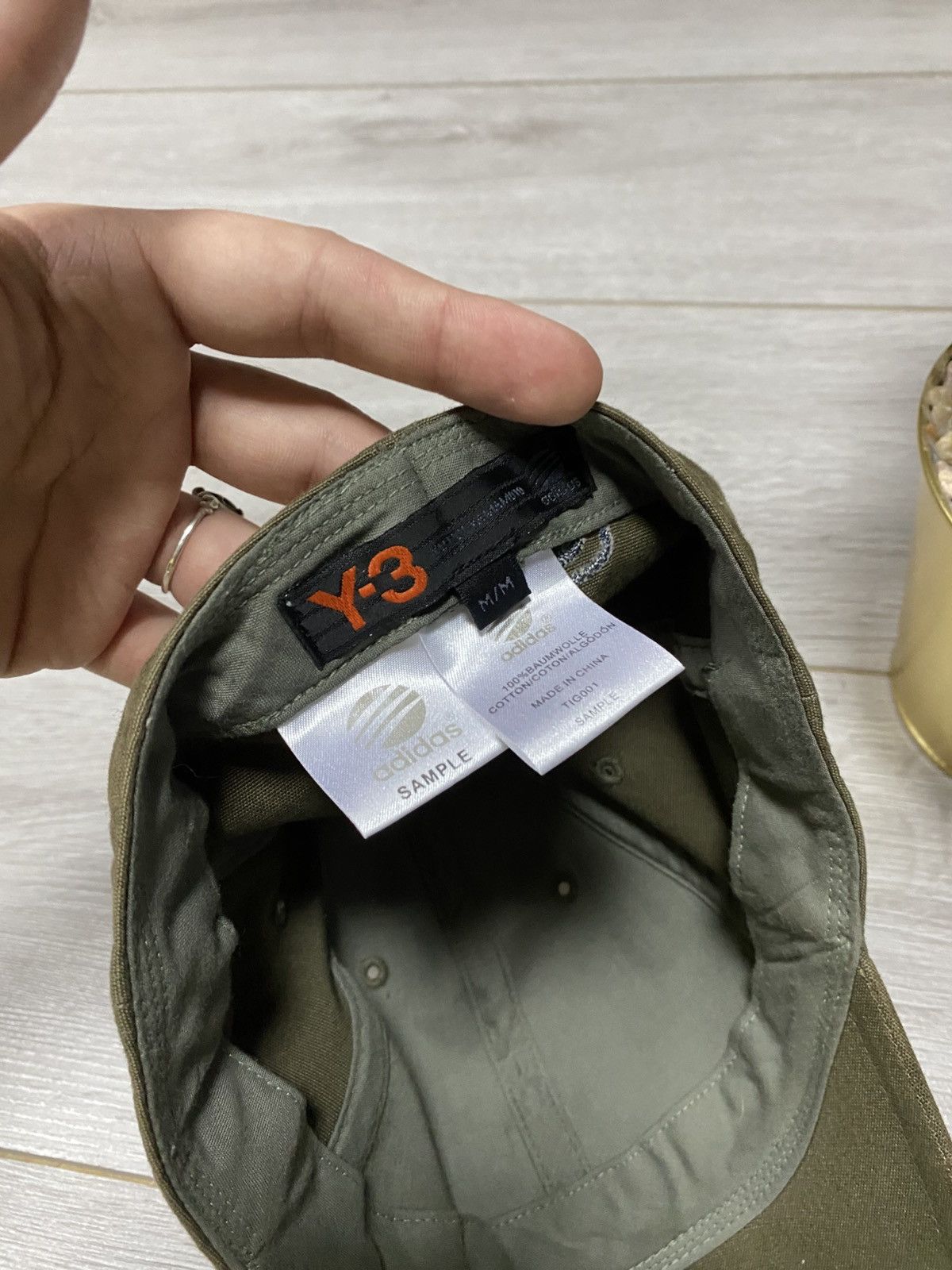 Y-3 Y-3 big logo sample hat cap Size ONE SIZE - 6 Thumbnail