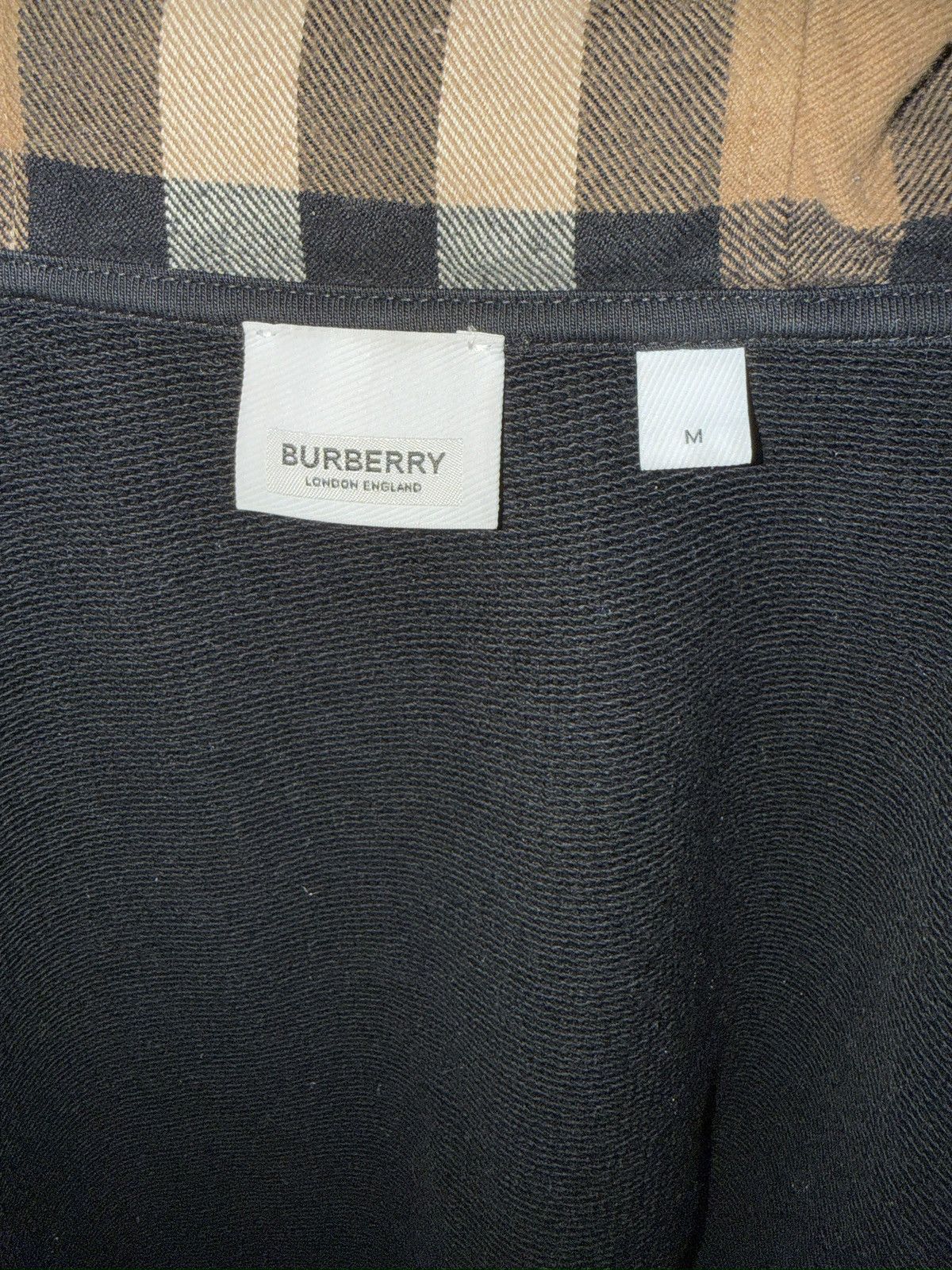 Burberry Burberry Check Hood Zip Up Size US M / EU 48-50 / 2 - 2 Thumbnail