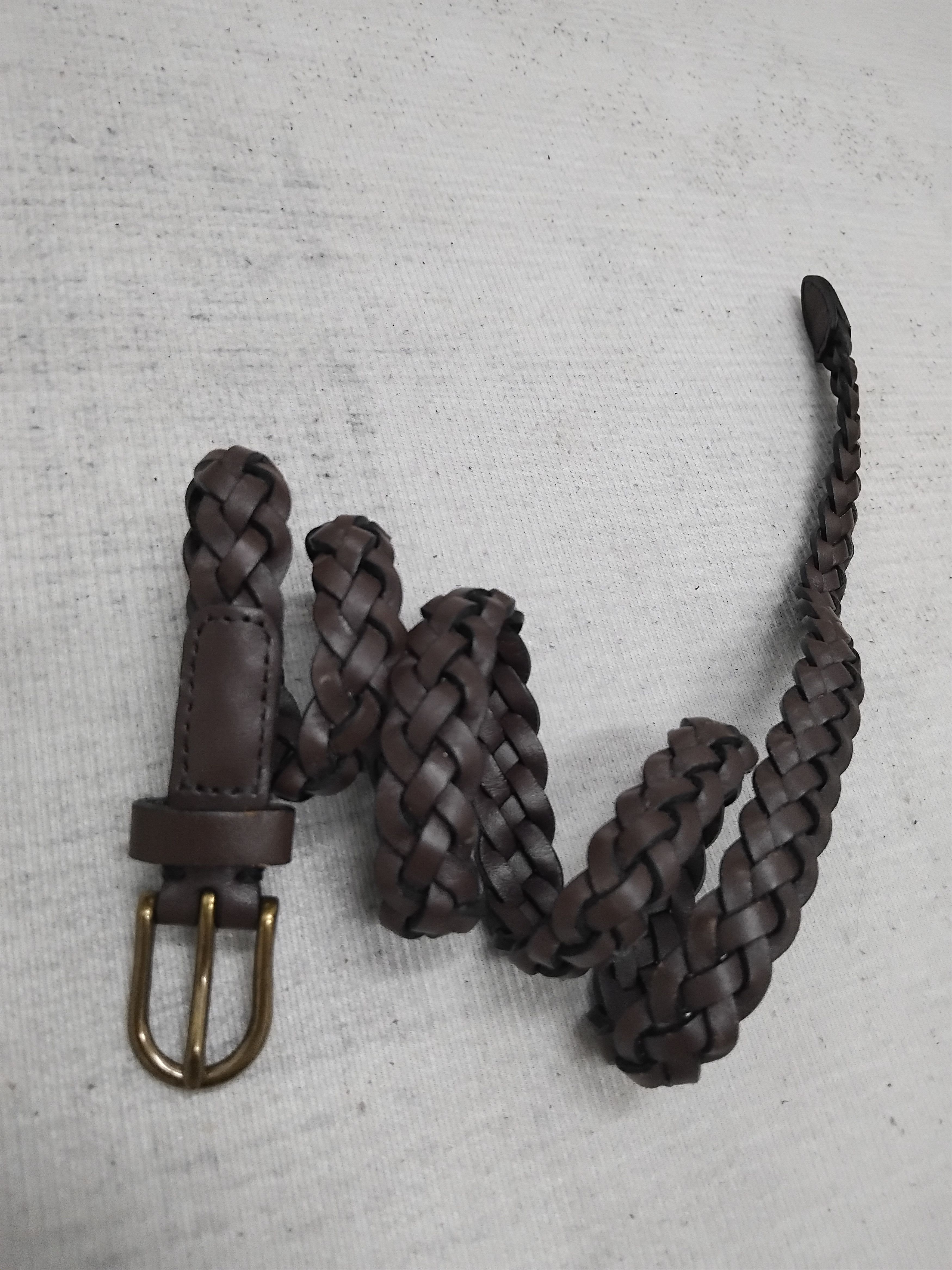 Japanese Brand 💥Unnamed chocolate colour Japanese Leather belt Size ONE SIZE - 1 Thumbnail