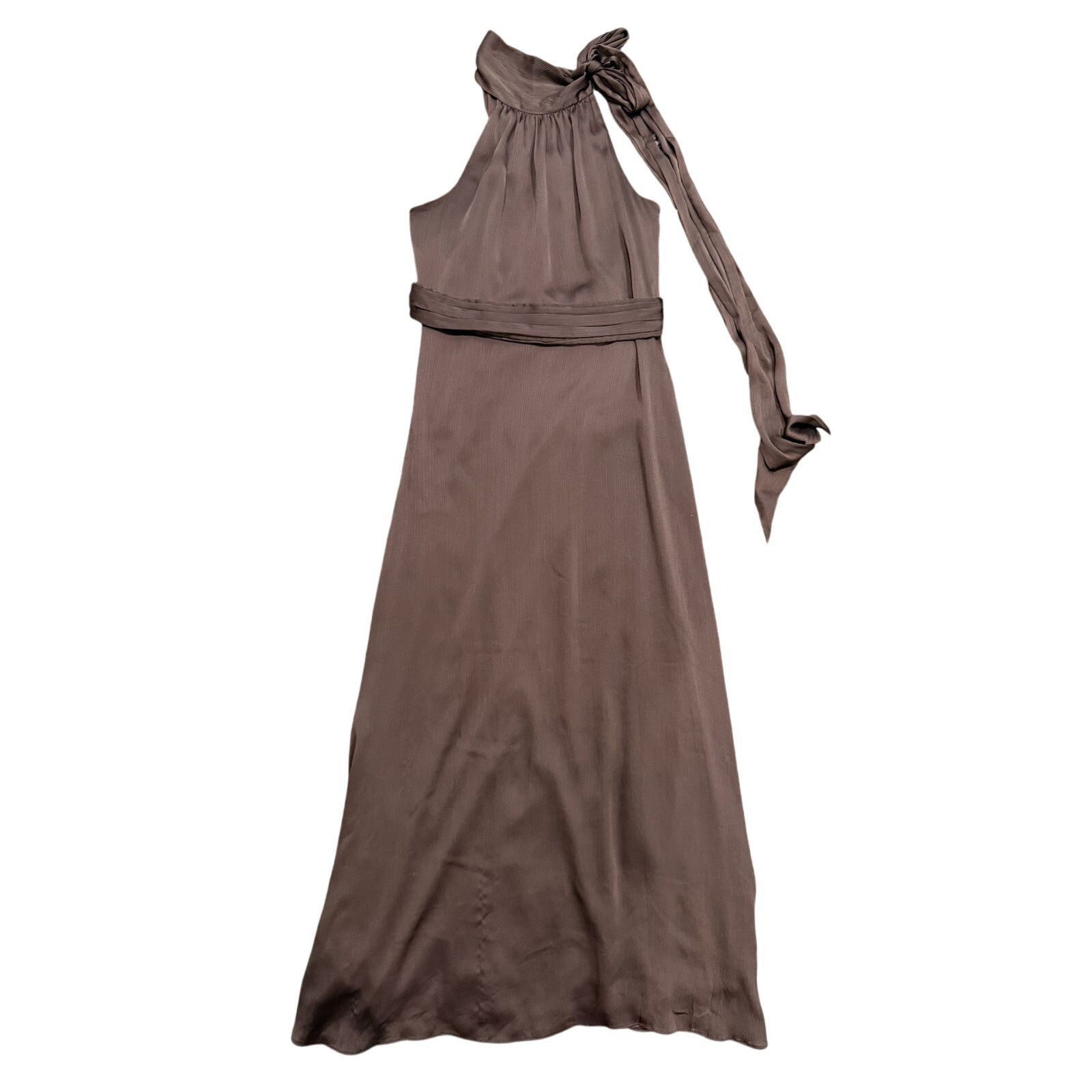 Sachin & Babi Sachin & Babi Halter Kayla Gown in Brown, Size US 10 Size L / US 10 / IT 46 - 4 Thumbnail
