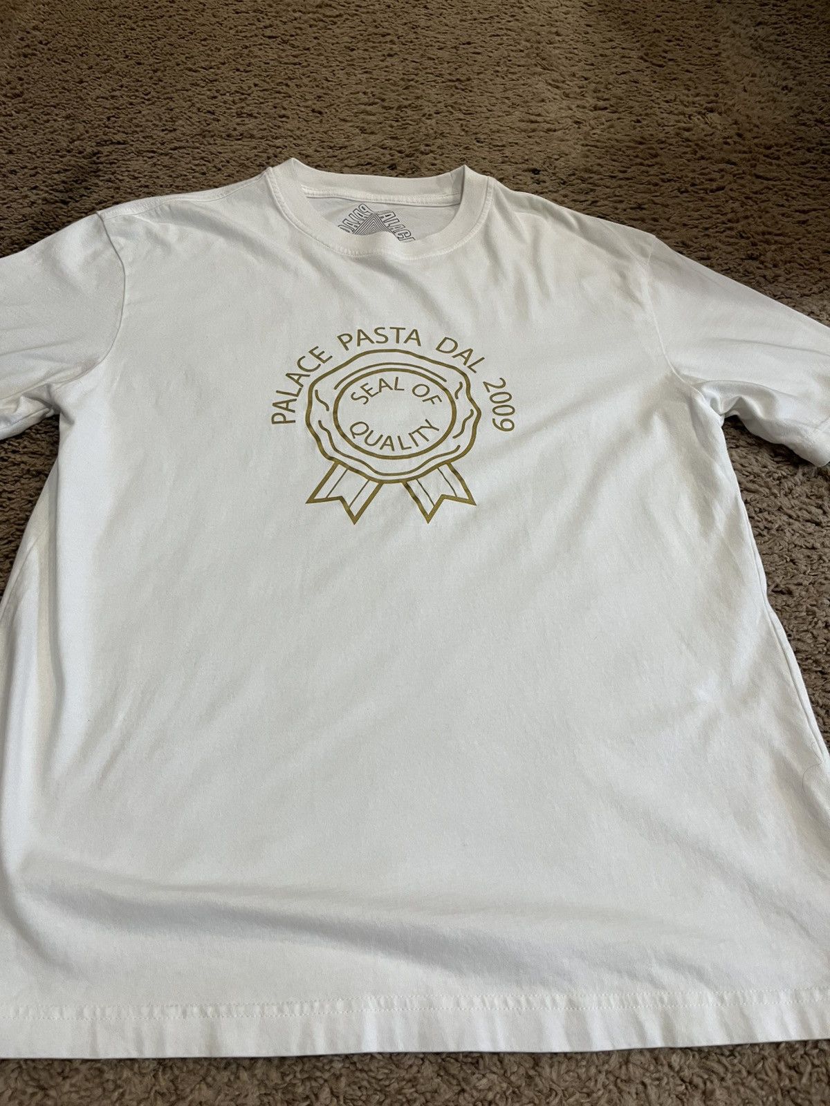 Palace Palace Pasta Day White T Shirt 2018 Size US L / EU 52-54 / 3 - 2 Thumbnail