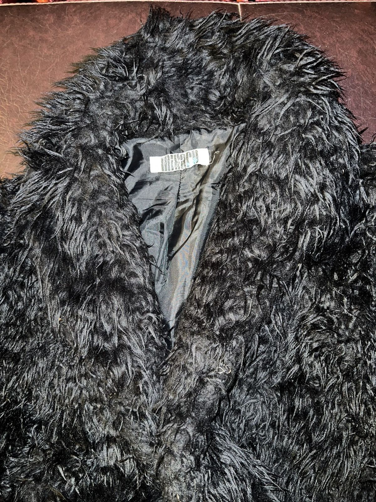 Japanese Brand Vintage Mikaru club faux fur jacket 🖤 Size US M / EU 48-50 / 2 - 13 Thumbnail