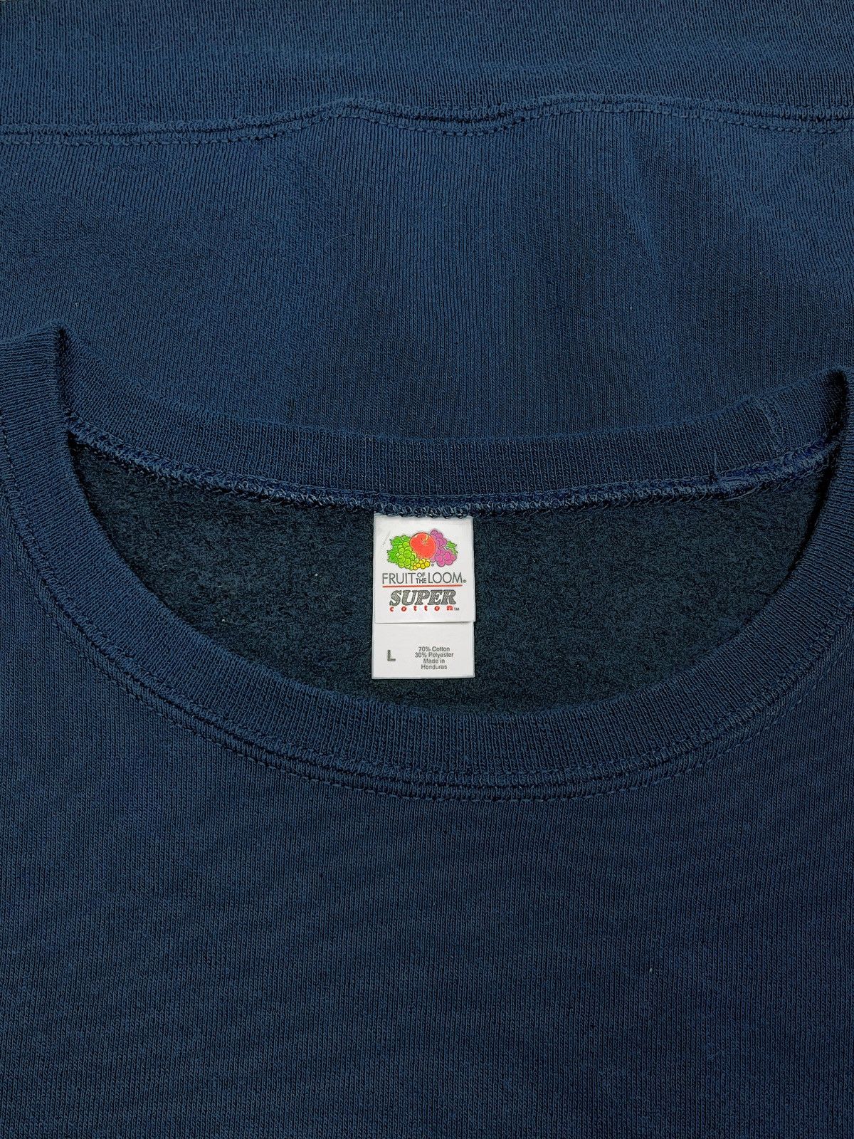 Fruit Of The Loom Y2K Fruit Of The Loom Vintage Blank Sweatshirt Size US XL / EU 56 / 4 - 6 Thumbnail