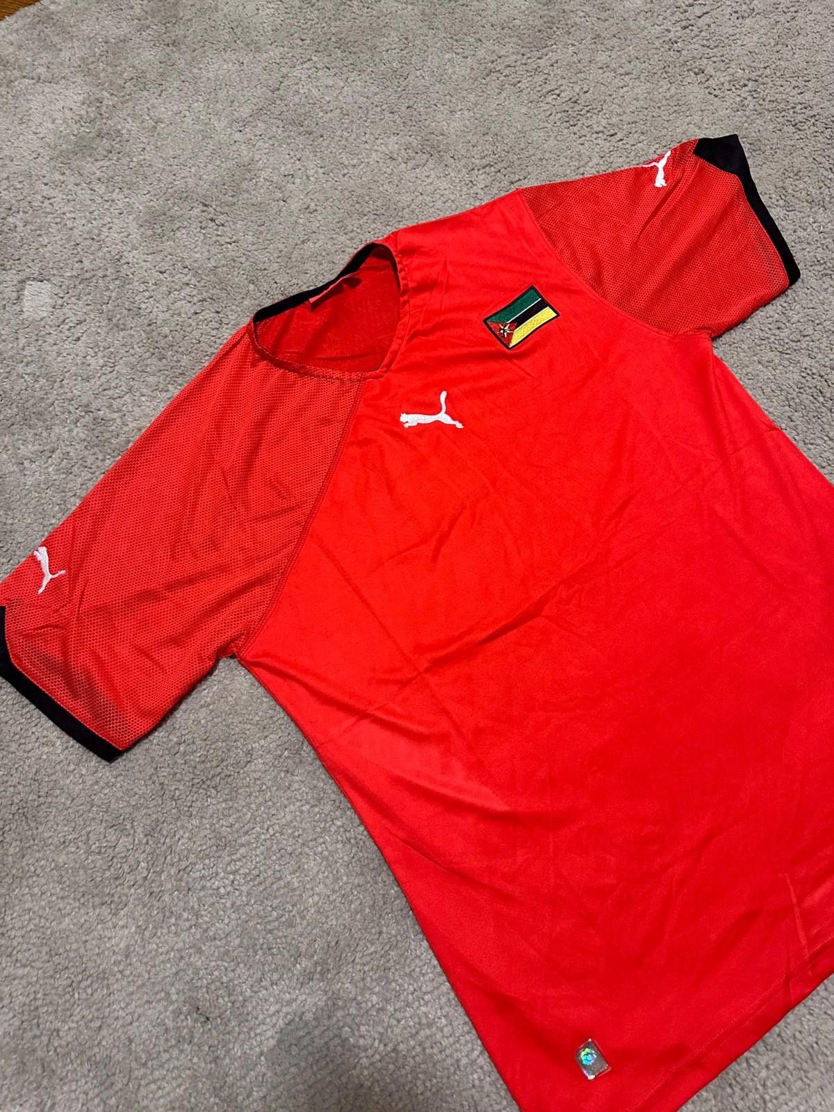 Puma AFRICA MOZAMBIQUE HOME 2008/09 FOOTBALL SHIRT SOCCER JERSEY Size US XL / EU 56 / 4 - 3 Thumbnail