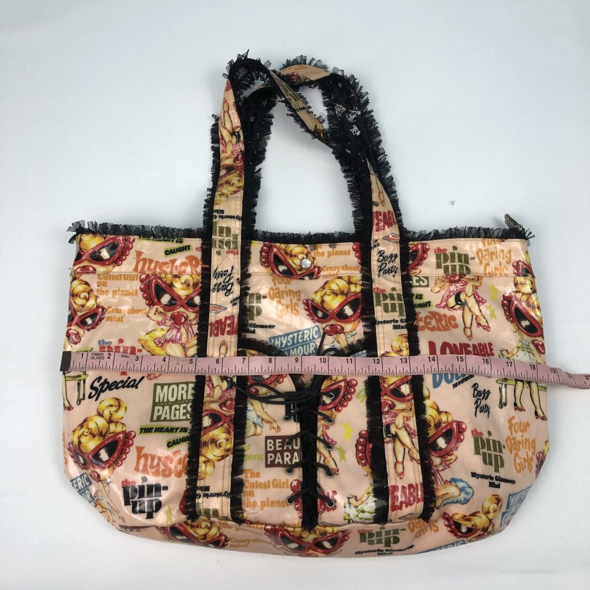 Hysteric Glamour HYSTERIC MINI FULL PRINTED BIG TOTE BAG Size ONE SIZE - 10 Thumbnail