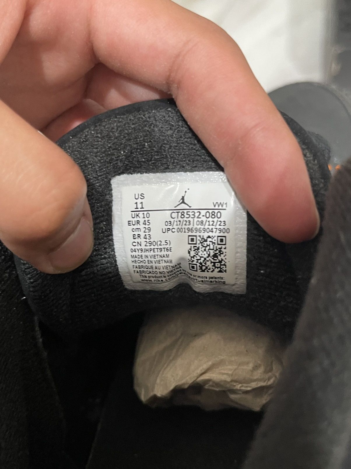 Jordan Brand Jordan 3 Fear Size US 11 / EU 44 - 12 Thumbnail