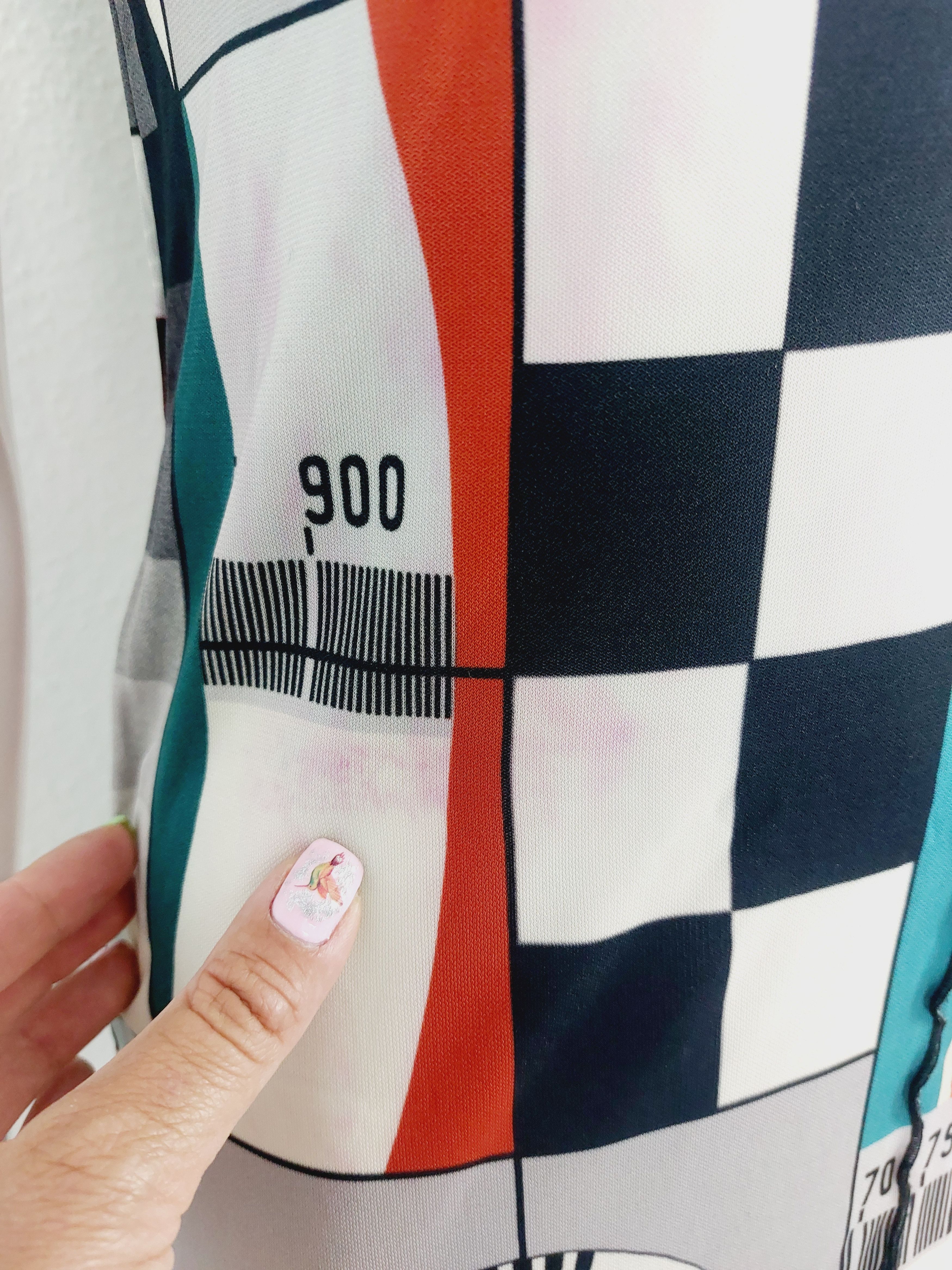 Jean Paul Gaultier Jean Paul Gaultier Scale Numeric Numbers Math Midi Dress Size M / US 6-8 / IT 42-44 - 8 Thumbnail