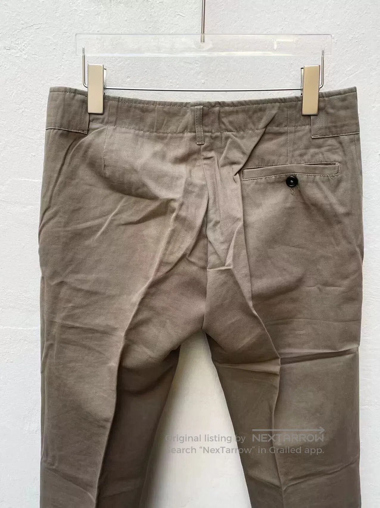 Ann Demeulemeester Ann Demeulemeester Cotton-Linen Trousers. Size US 32 / EU 48 - 7 Thumbnail