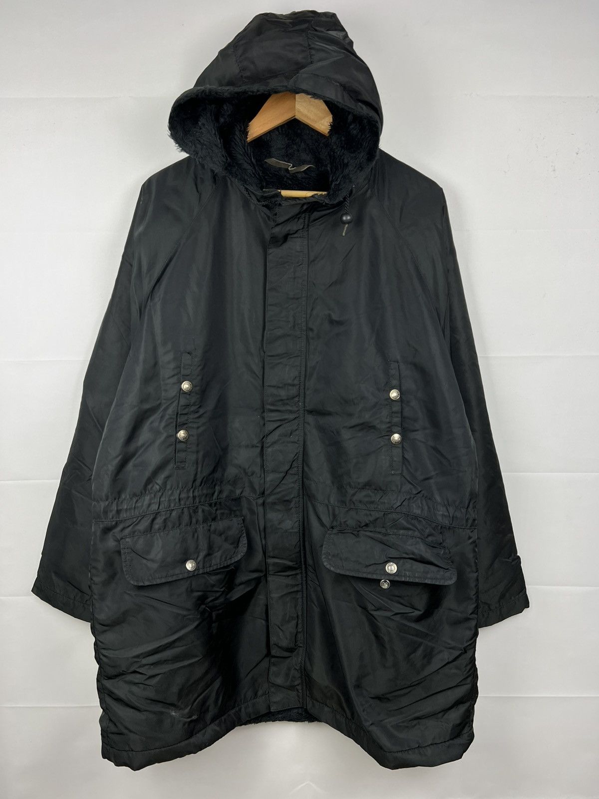 Schott × Vintage Vintage Schott nyc Parka Jacket for military Size US L / EU 52-54 / 3 - 1 Thumbnail