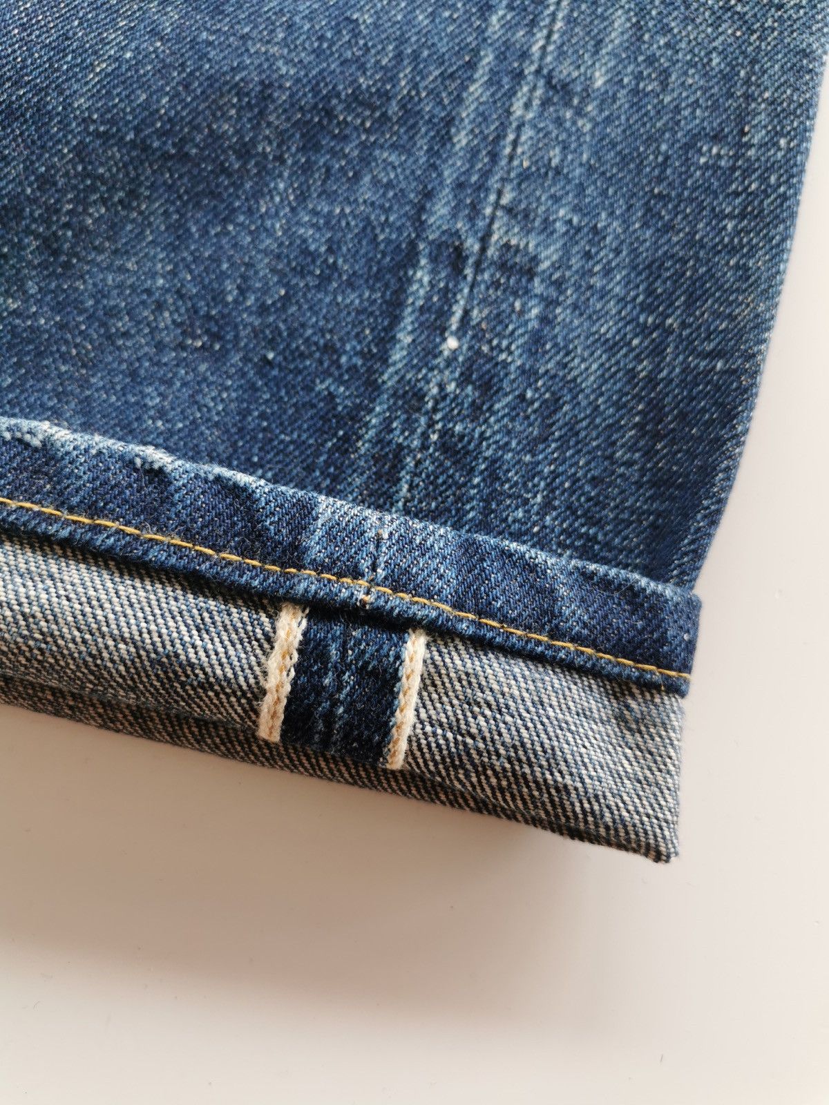 Denime × Iron Heart × Japanese Brand Denime Selvedge Jeans ( Size 28 x 38 ) Size US 28 / EU 44 - 9 Thumbnail