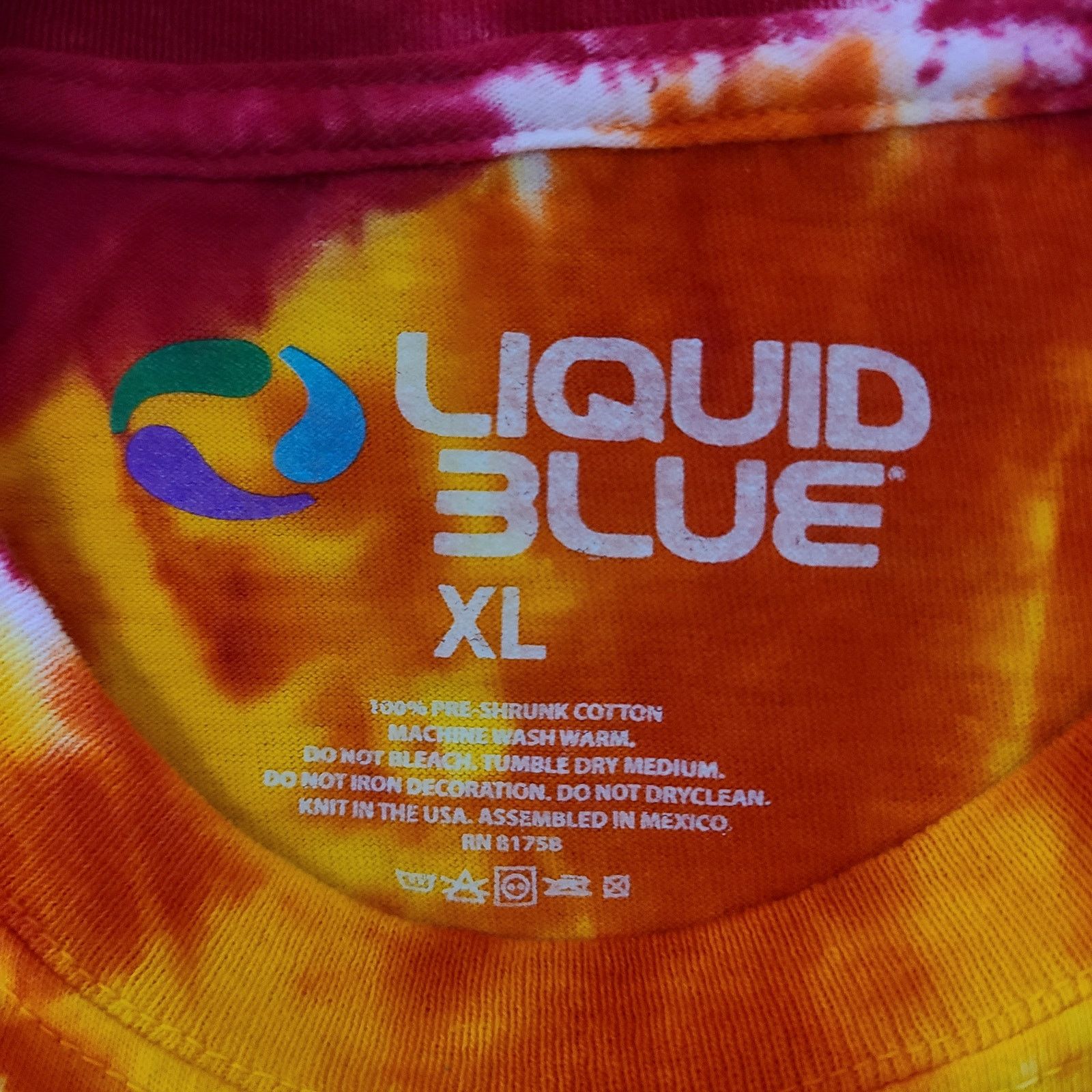 Liquid Blue Grateful Dead San Francisco Liquid Blue Shirt XL Tie Dye Size US XL / EU 56 / 4 - 4 Thumbnail