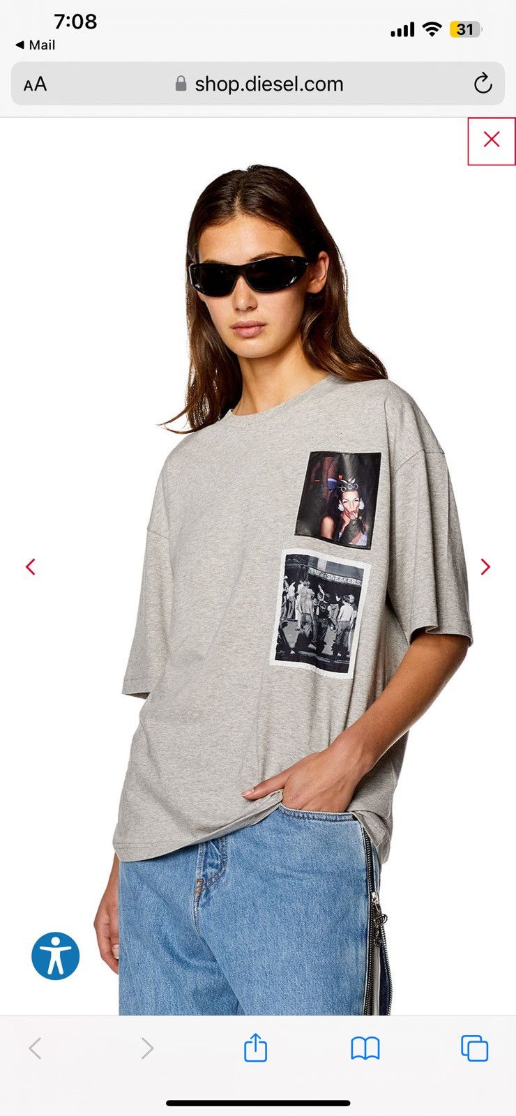 Diesel Unisex tee Size US L / EU 52-54 / 3 - 3 Thumbnail