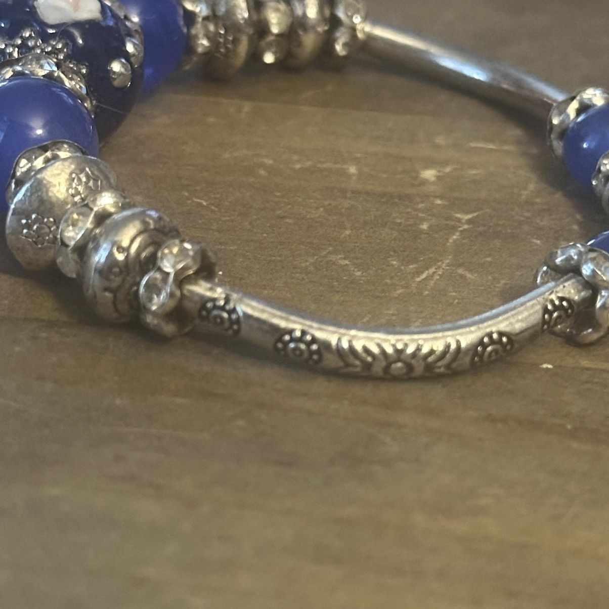 Other Handmade bead charm stretch bracelet Size ONE SIZE - 4 Thumbnail